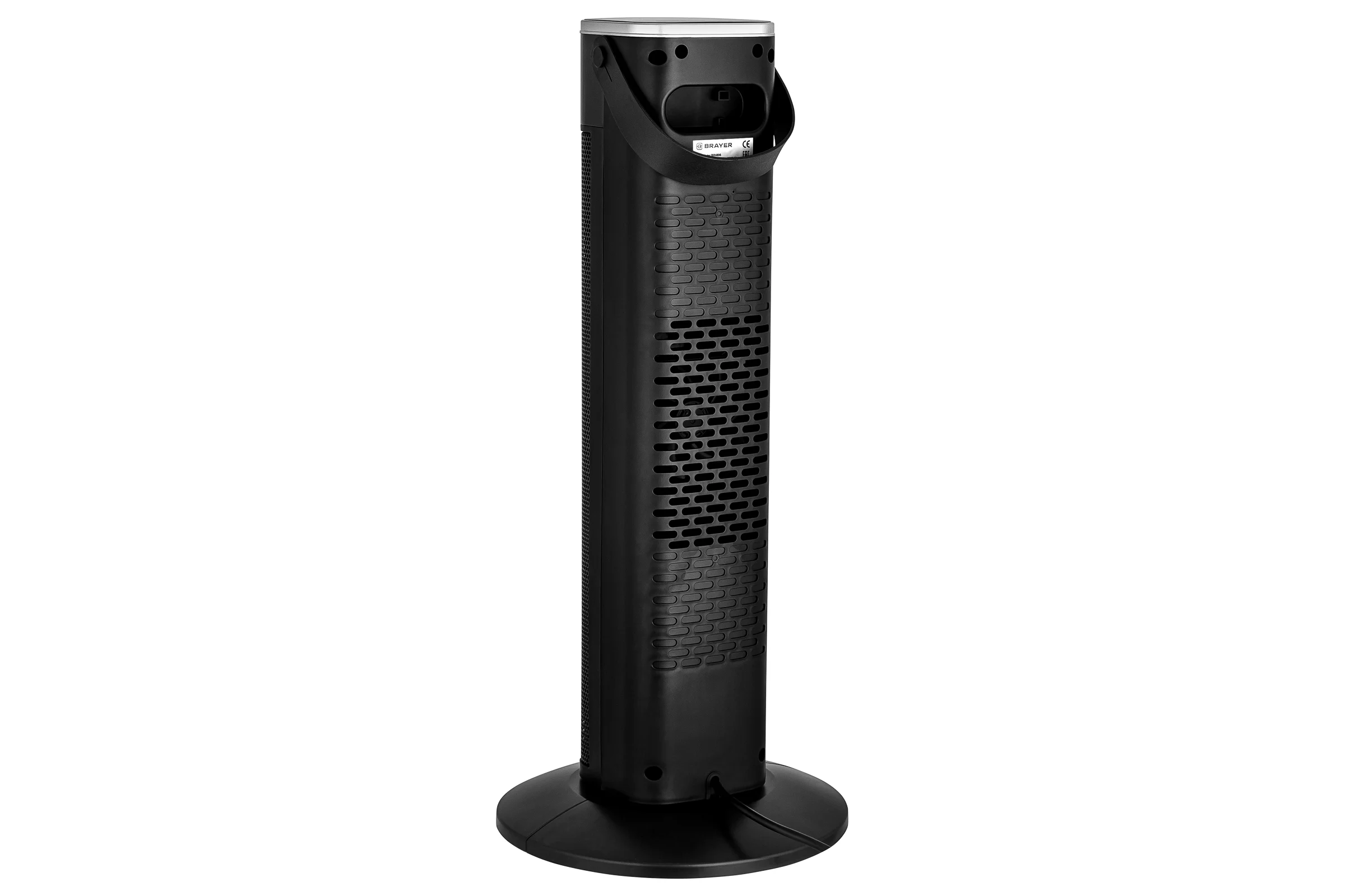 Тепловентилятор BRAYER 4896BR 2000Вт, LED-дисплей,пульт ДУ, таймер 12 ч, площадь 20кв.м., электронное управление, авто.режим BR4896