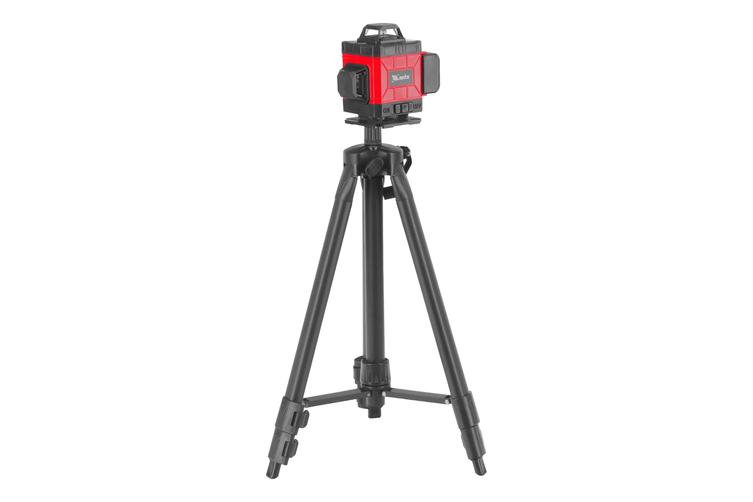 Лазерный уровень м-призм MTX ML 360-4 Pro SET, 30 м, акк. Li 3000 мАч, состоит из 2 частей 350845