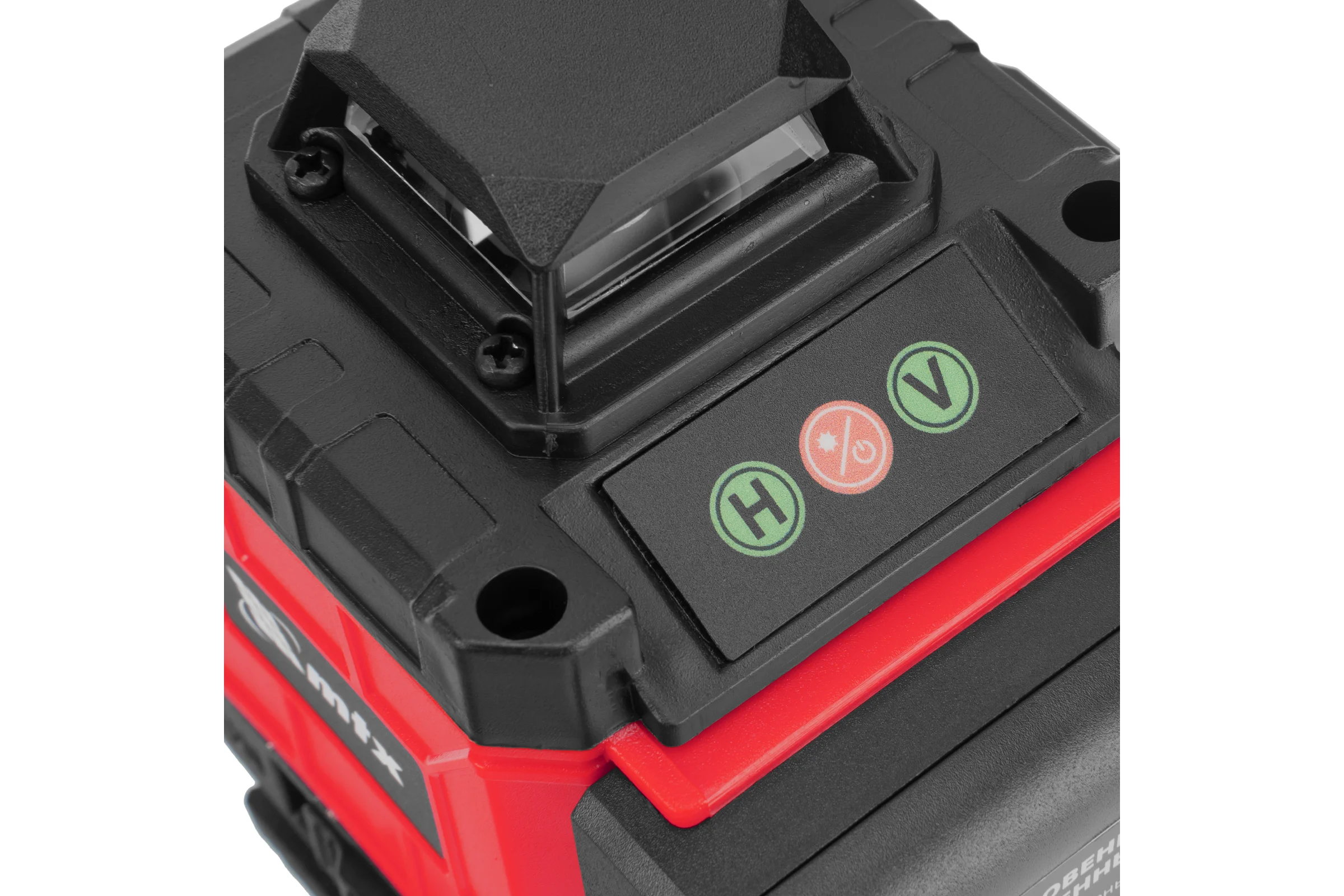 Лазерный уровень м-призм MTX ML 360-4 Pro SET, 30 м, акк. Li 3000 мАч, состоит из 2 частей 350845