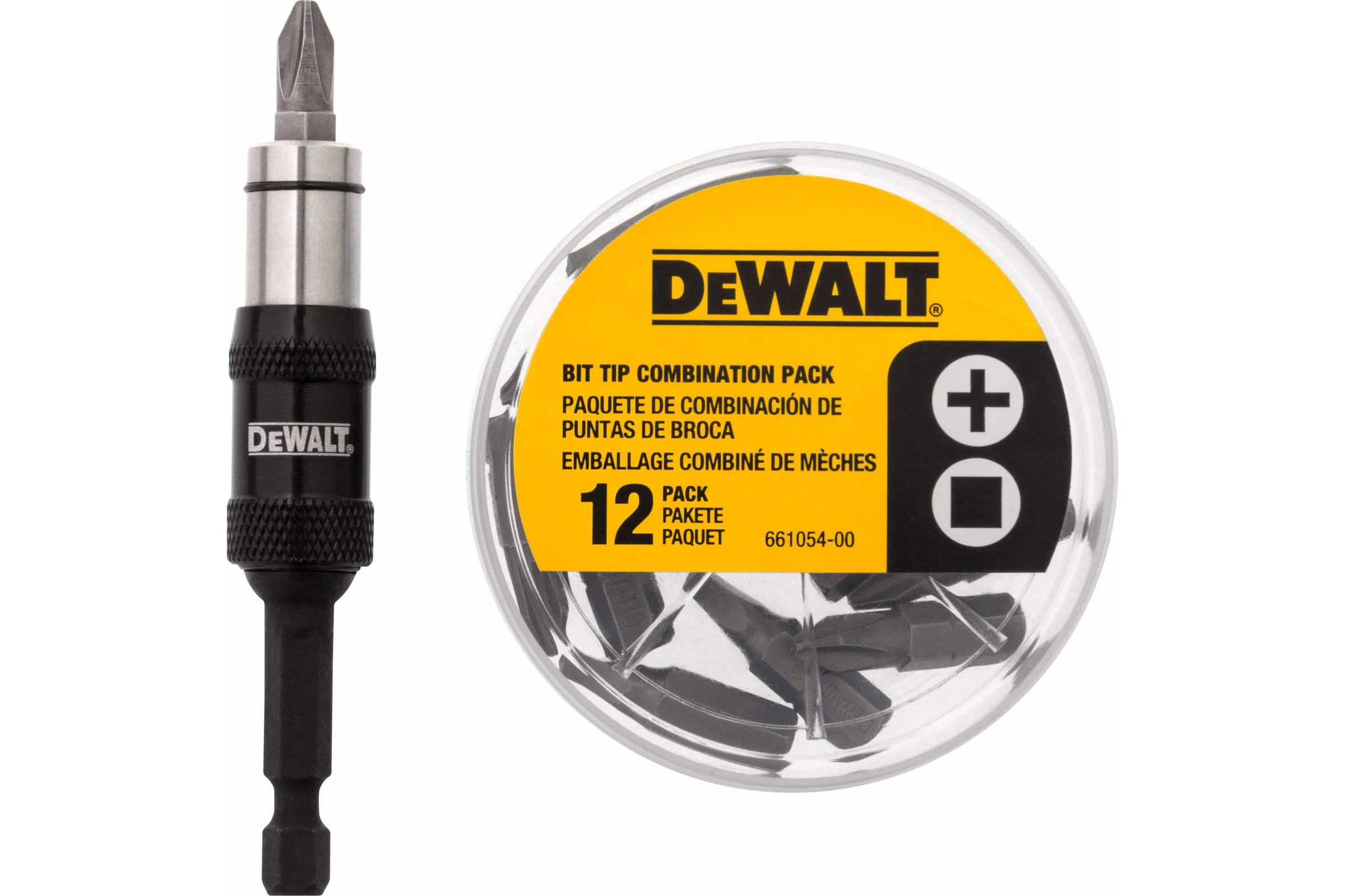 Набор бит DEWALT DWPVTC14, с магнитным держателем, PH2/SQ2, 25 мм, 14 шт DWPVTC14-XJ