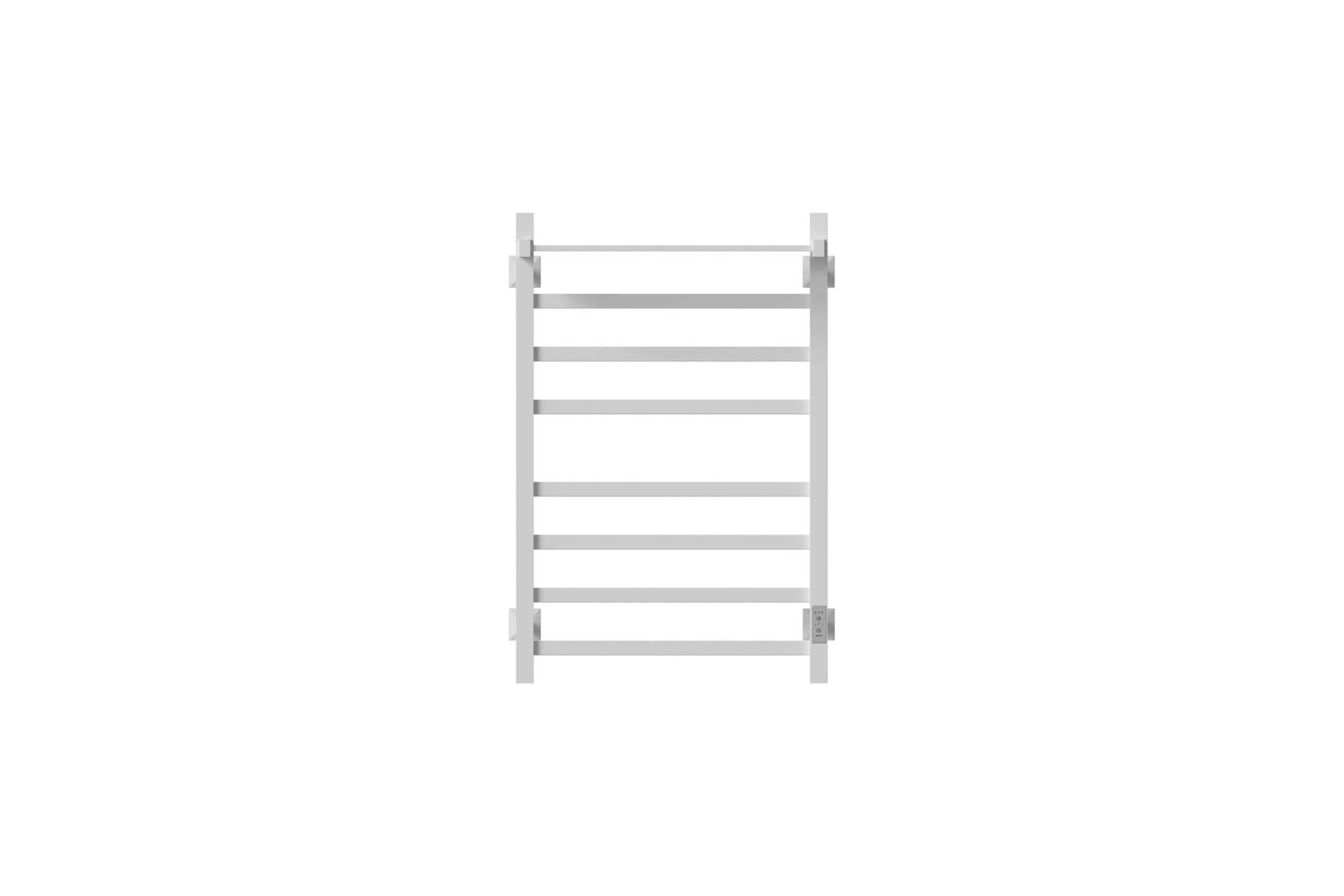 Полотенцесушитель MIXLINE TRIUMPH 80x50 таймер, 558Вт, 6 перекладин + полка, электрический, белый 556383