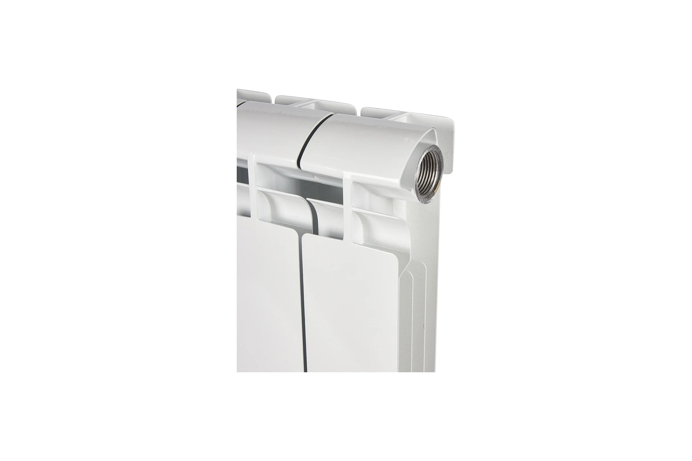 Алюминиевый радиатор STOUT ALPHA 500 6 секций SRA-2310-050006 RG00908P30IQKE