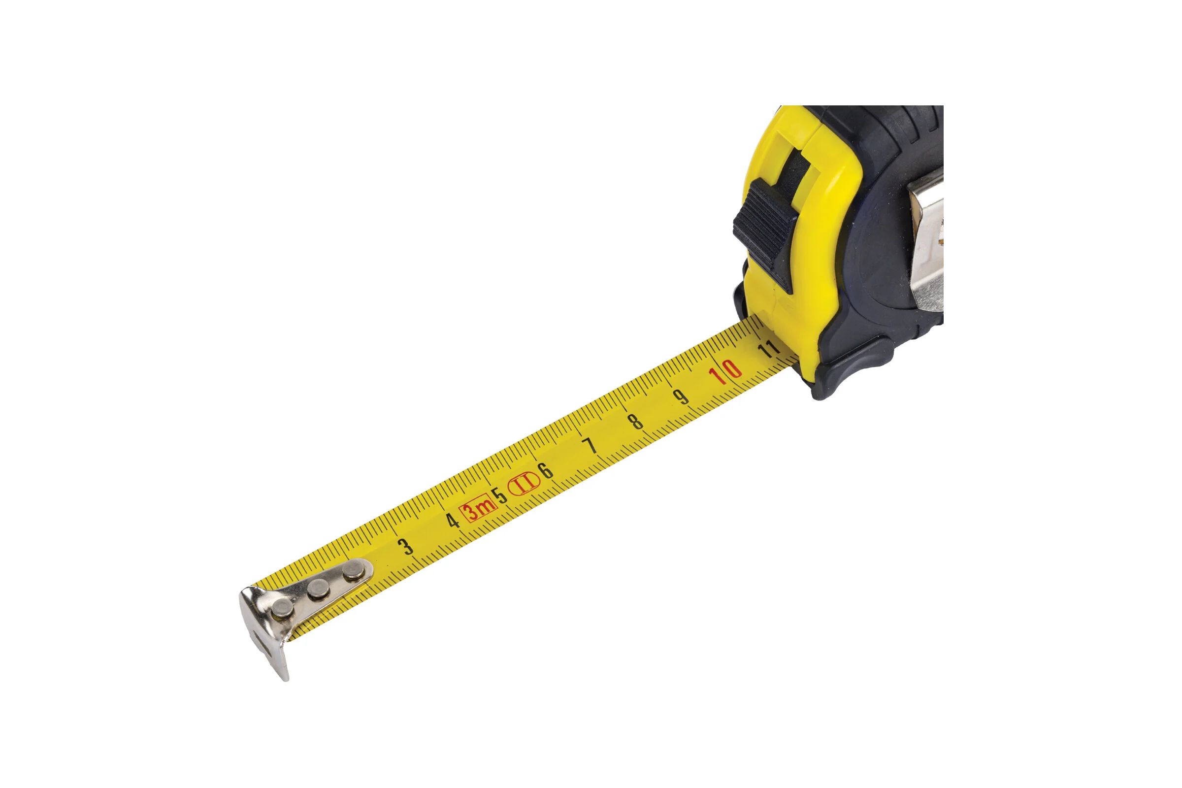 Рулетка измерительная RABBITEX 3,0мх16мм, Standard, обрезиненный корпус 671348