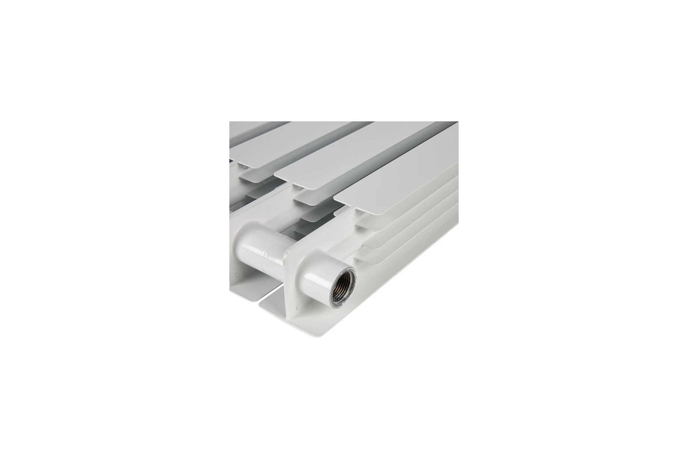 Биметаллический радиатор STOUT ALPHA 500 6 секций SRB-2310-050006 RG00908P3ARM16