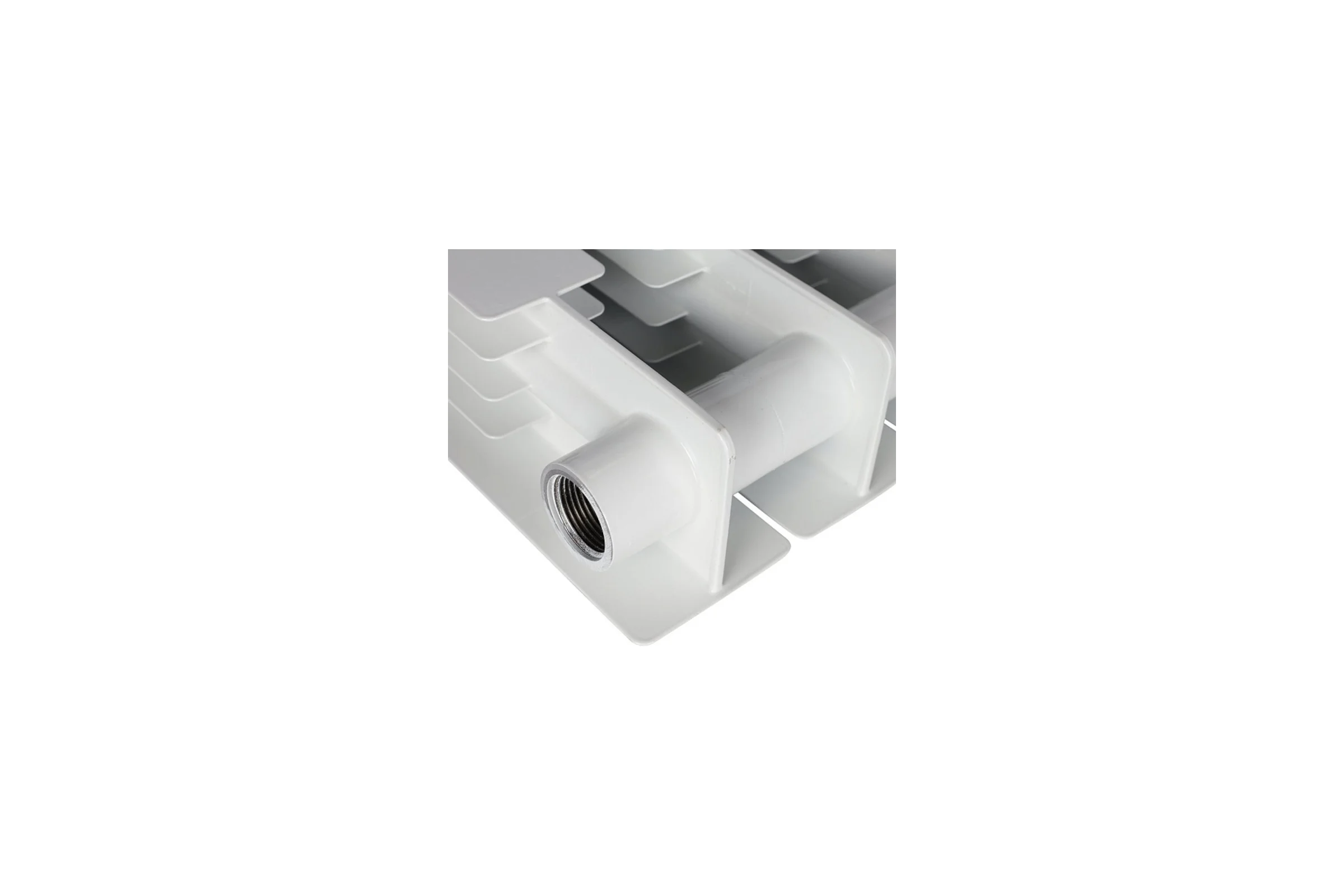 Биметаллический радиатор STOUT ALPHA 500 4 секции SRB-2310-050004 RG00908P3AEA8T