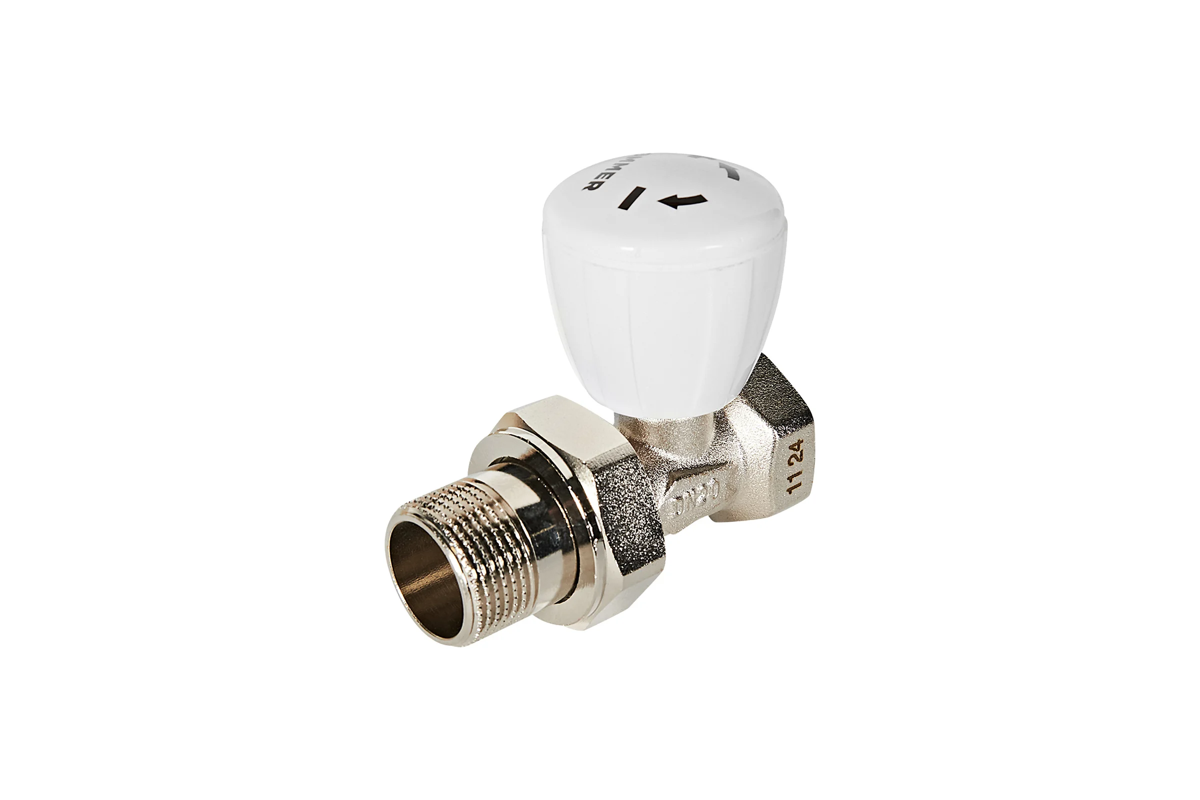 Клапан ручной регулирующий, прямой ROMMER RVR-0001-100020 3/4 RG0093KC4G4GLA