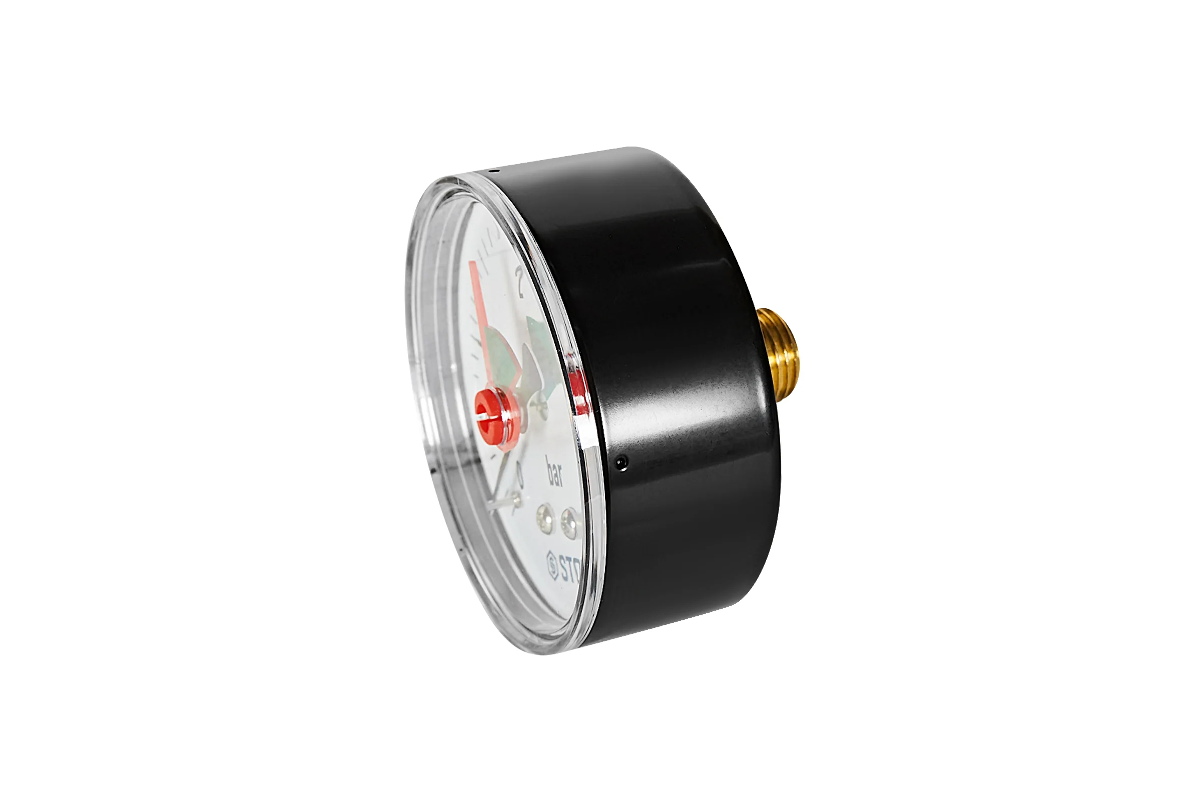 Манометр аксиальный STOUT SIM-1007-630408 с указателем предела, корпус Dn 6 RG0094NU9EUEFE