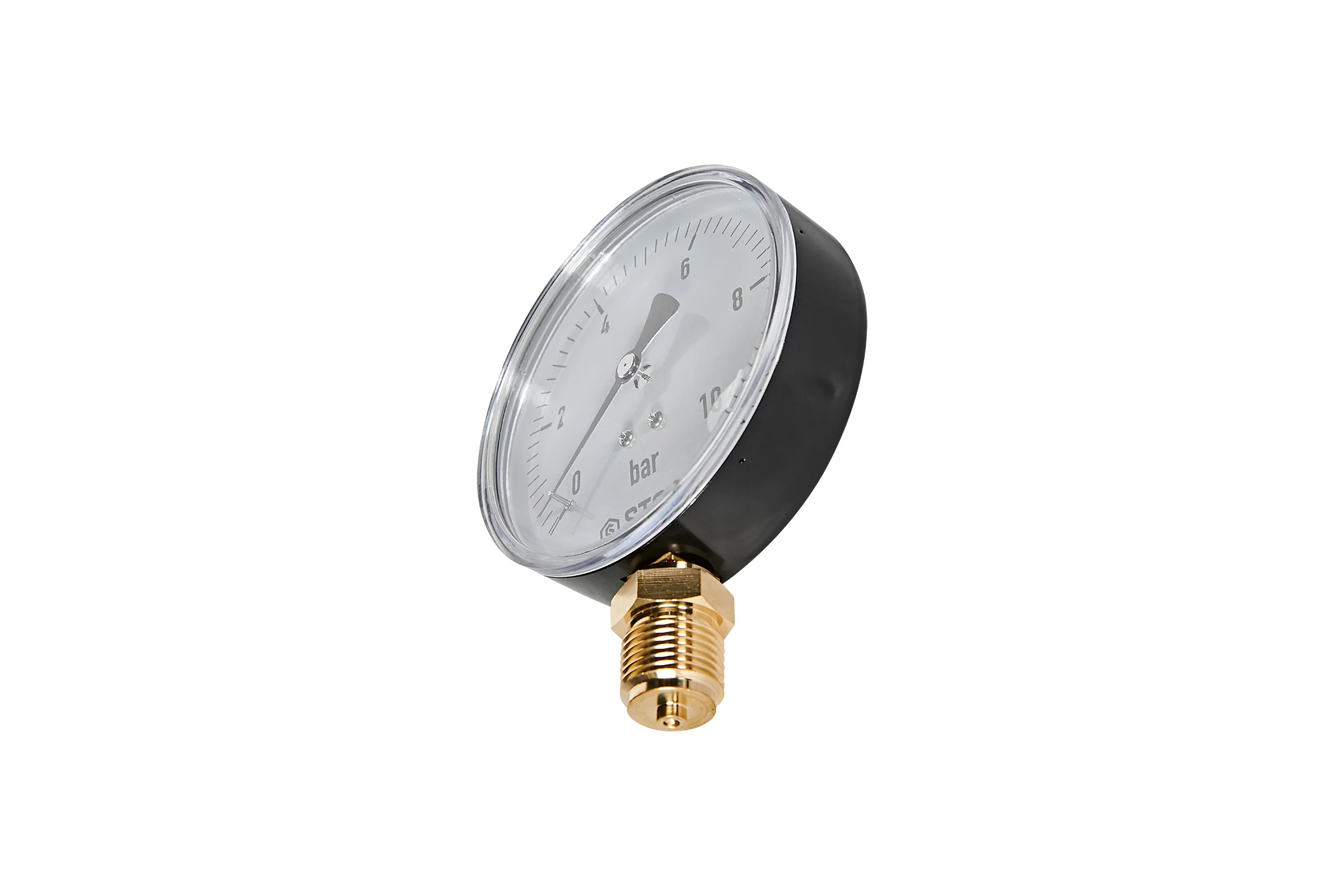 Манометр радиальный STOUT SIM-1010-101015 корпус Dn 100 мм 1/2, 0...10 ба RG0094NU9EUEFT