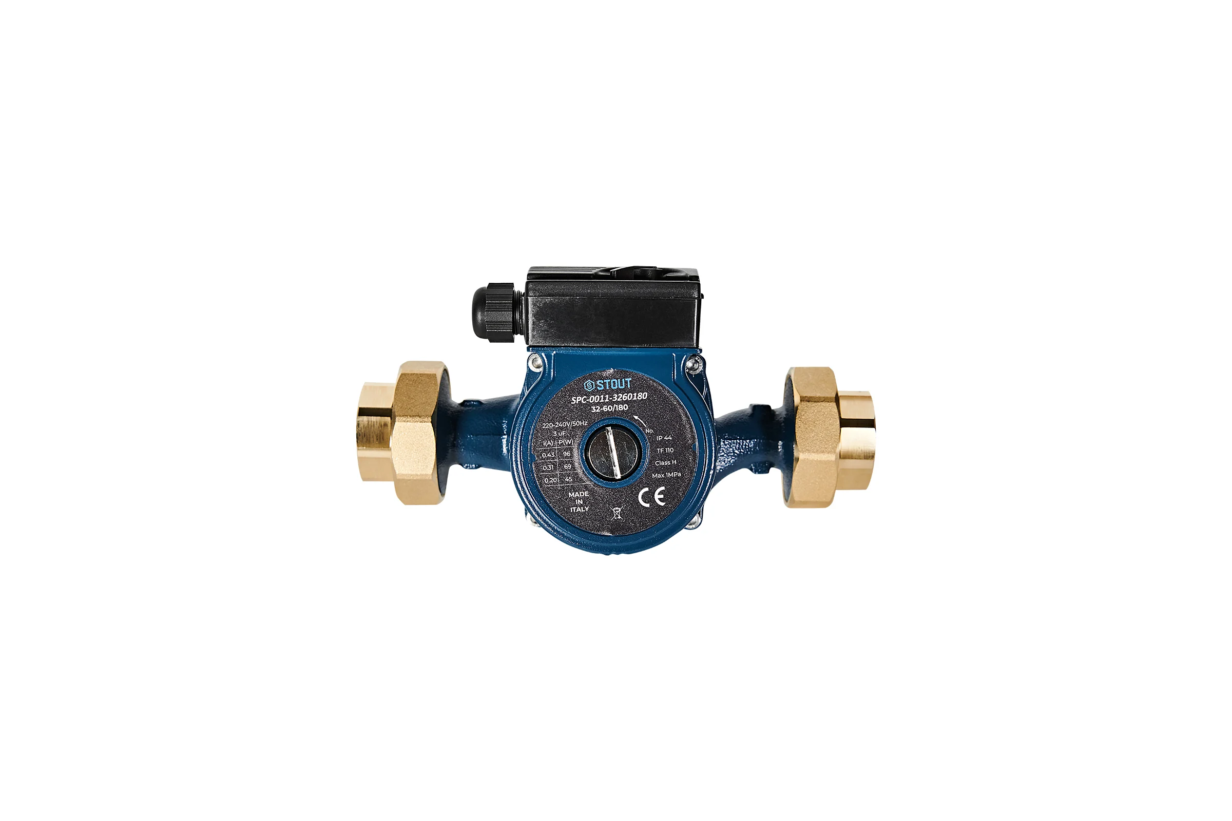 Циркуляционный насос STOUT SPC-0011-3260180 32-60/180 220/240V 50Hz с латун RG0093JHDQT0G2