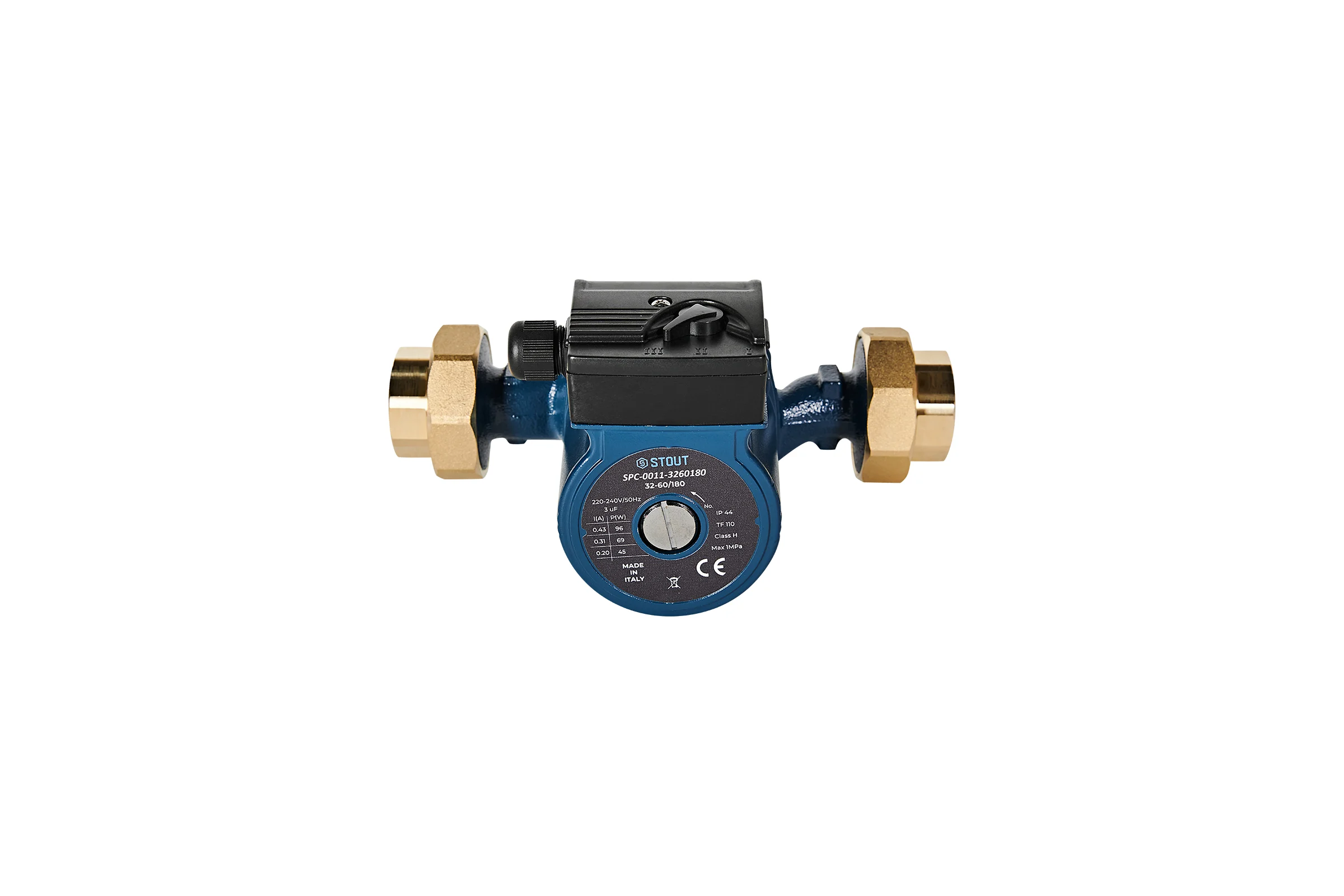 Циркуляционный насос STOUT SPC-0011-3260180 32-60/180 220/240V 50Hz с латун RG0093JHDQT0G2
