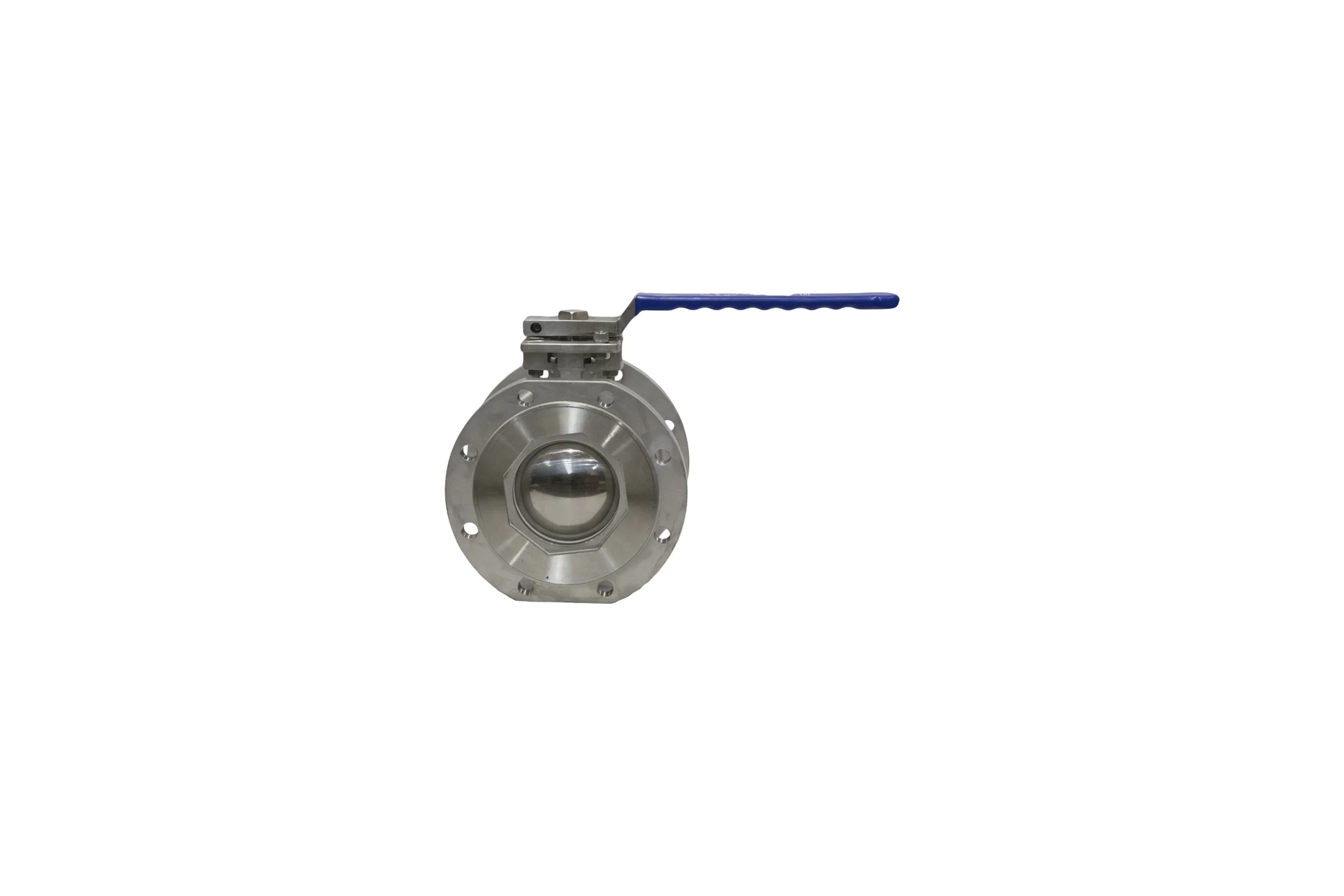 Кран шаровый межфланцевый под привод NEWKEY (1PC) нержавеющий, AISI304 DN 150 (6"), (CF8), PN16 NK-BIFp150/4