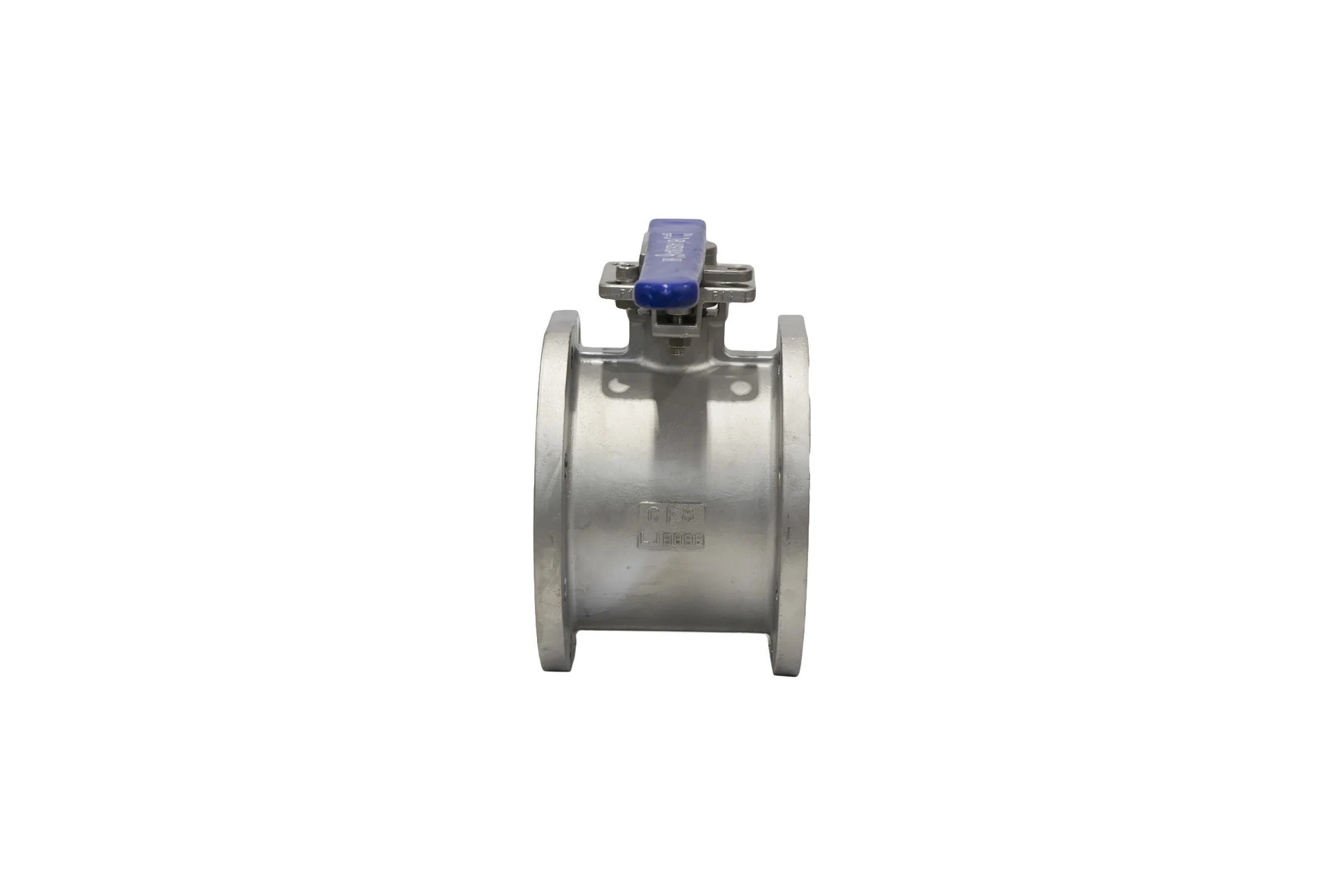 Кран шаровый межфланцевый под привод NEWKEY (1PC) нержавеющий, AISI304 DN 150 (6"), (CF8), PN16 NK-BIFp150/4