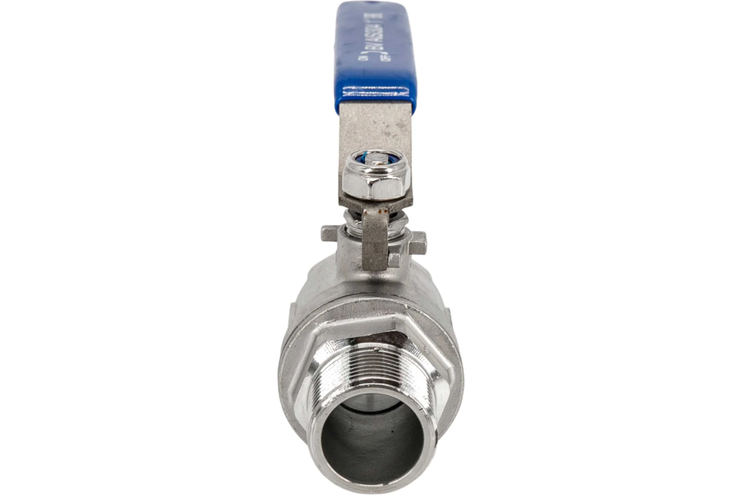 Кран шаровый муфтовый двусоставной NEWKEY (2PC) ВР/НР, нержавеющий AISI304 DN15 (1/2"), (CF8), PN64 NK-BMFL15/4