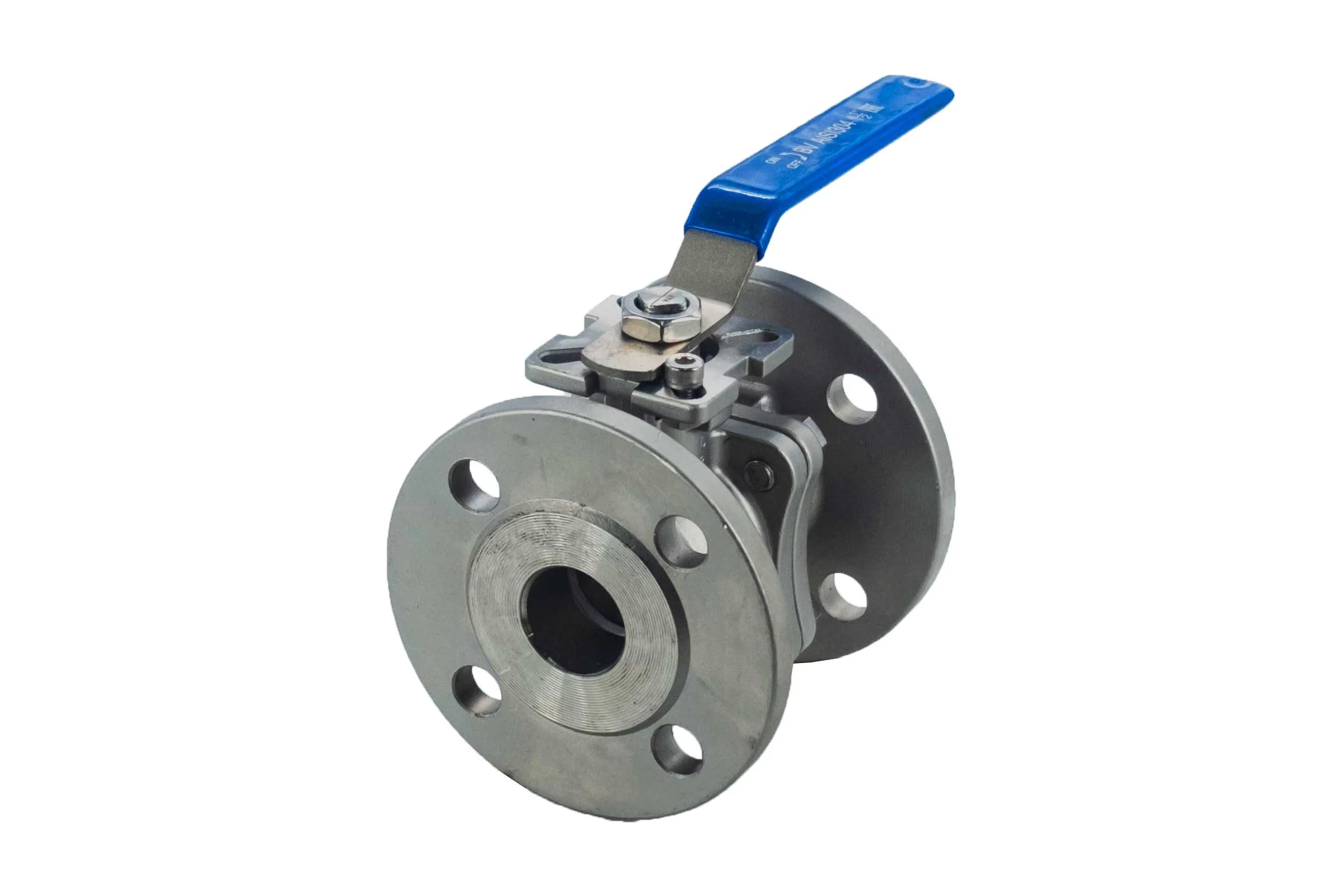 Кран шаровый фланцевый под привод нержавеющий NEWKEY (2PC), AISI304 DN50 (2"), (CF8), PN40 NK-BFtph(2PC)50/4