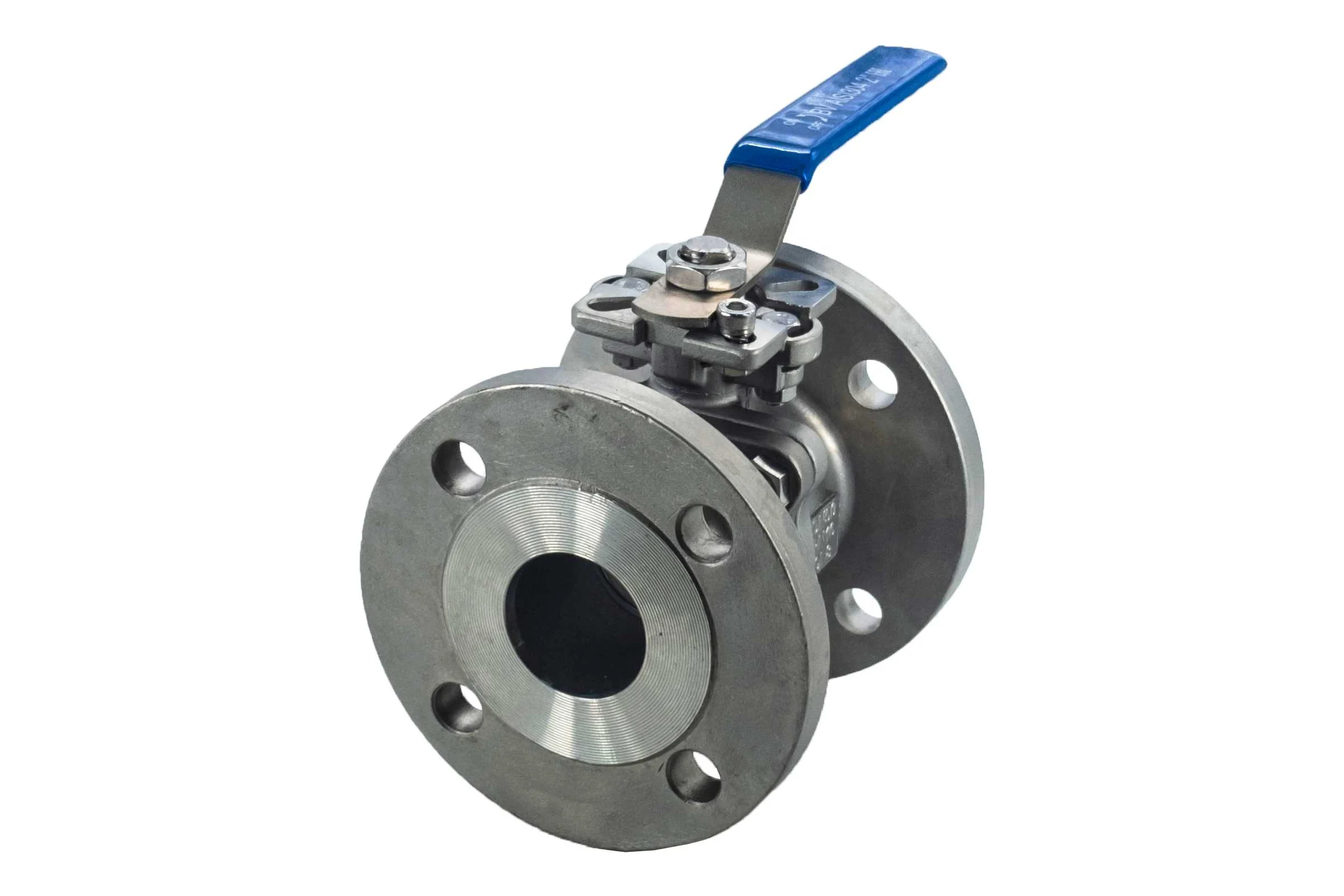 Кран шаровый фланцевый под привод нержавеющий NEWKEY (2PC), AISI304 DN50 (2"), (CF8), PN16 NK-BFtp(2PC)50/4