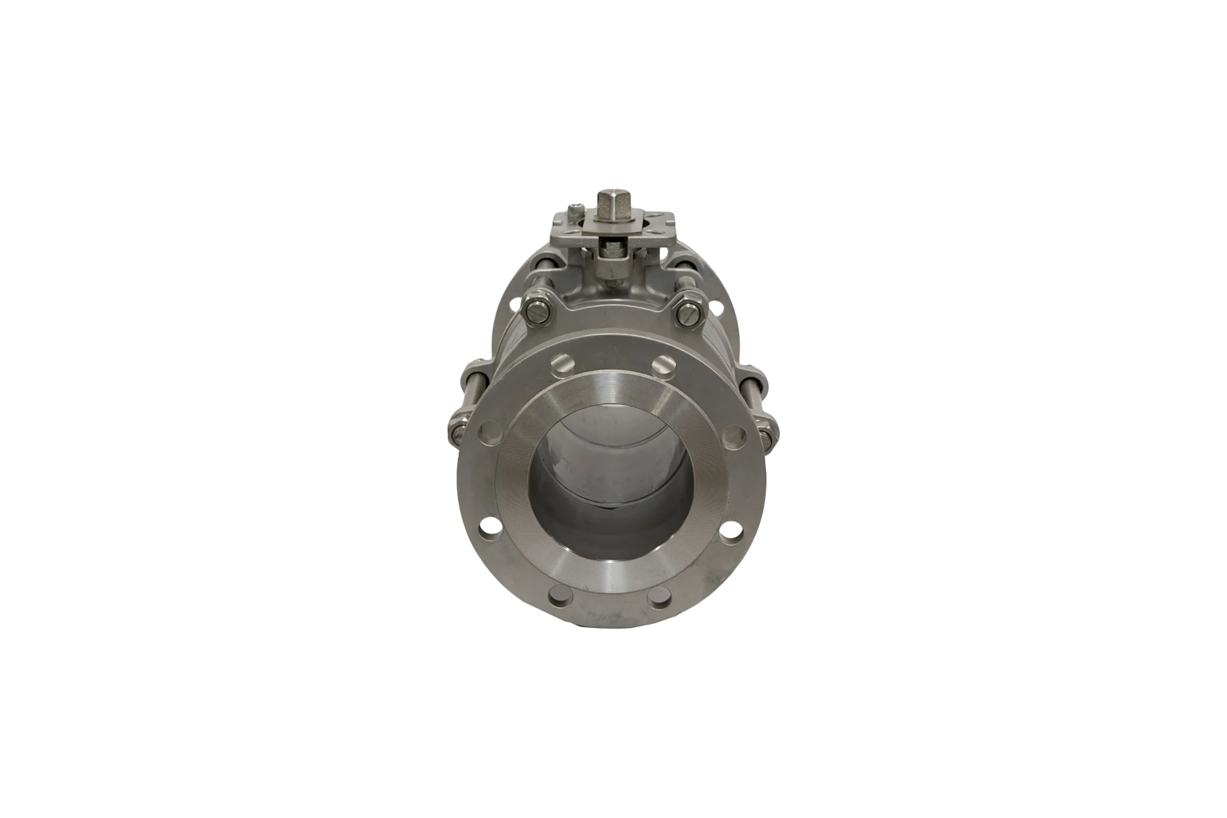 Кран шаровый фланцевый под привод нержавеющий NEWKEY (3PC), AISI304 DN 150 (6"), (CF8), PN16 NK-BFp150/4