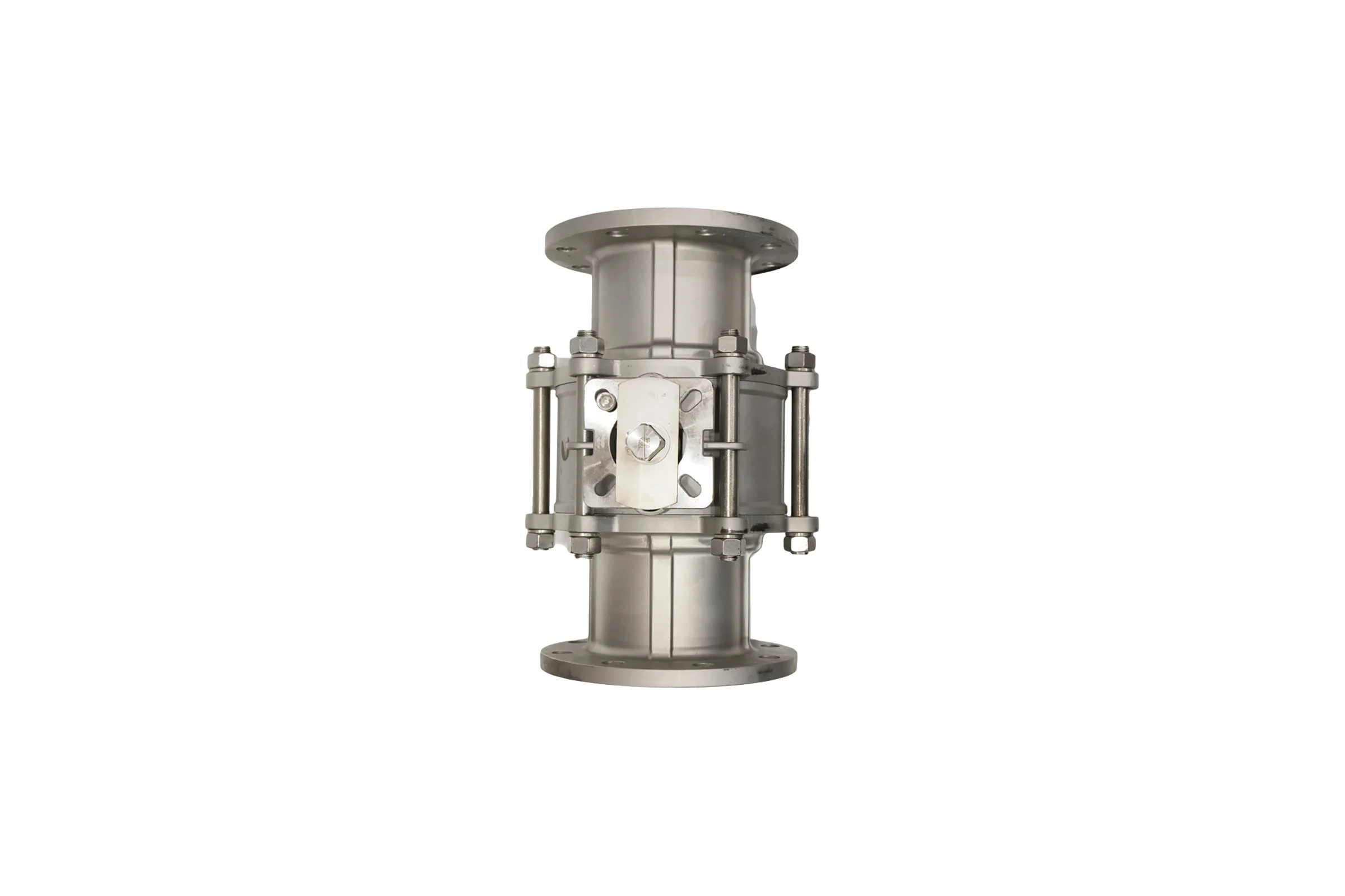 Кран шаровый фланцевый под привод нержавеющий NEWKEY (3PC), AISI304 DN 150 (6"), (CF8), PN16 NK-BFp150/4