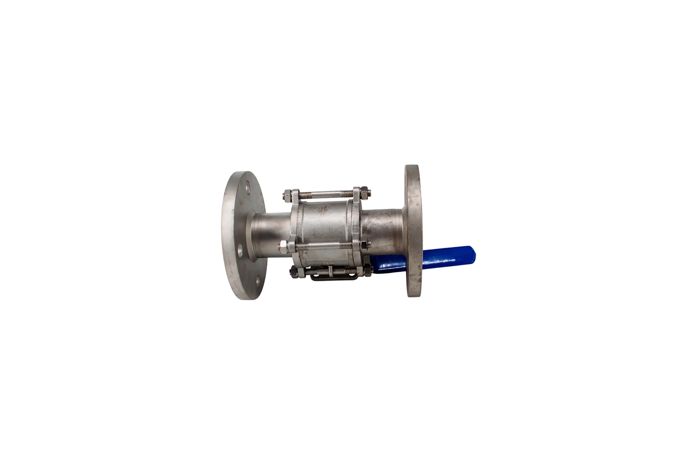 Кран шаровый фланцевый под привод нержавеющий NEWKEY (3PC), AISI304 DN50 (2"), (CF8), PN16 NK-BFp50/4