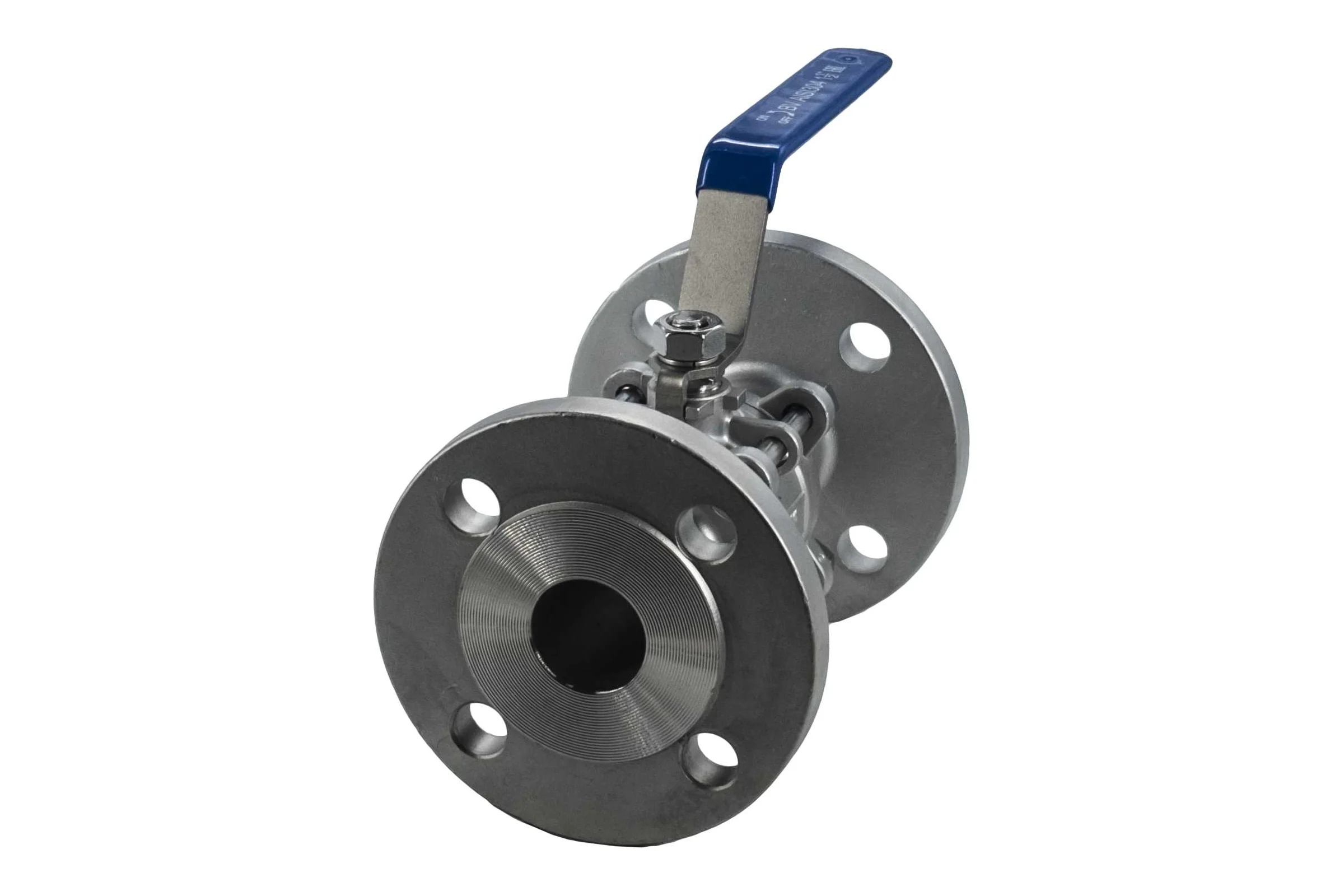 Кран шаровый фланцевый трехсоставной нержавеющий NEWKEY (3PC), AISI304 DN40 (1_1/2"), (CF8), PN16 NK-BF40/4