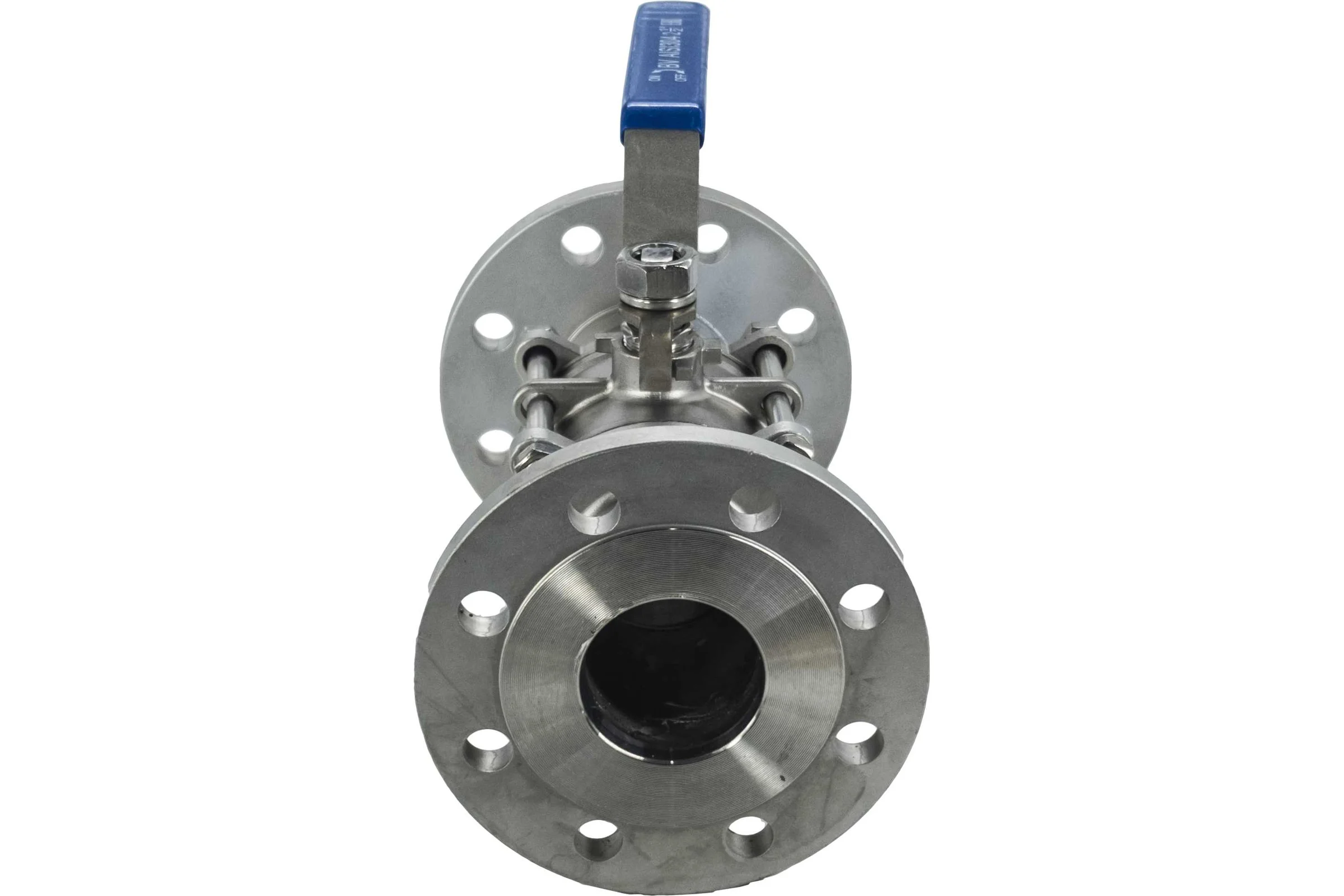 Кран шаровый фланцевый трехсоставной нержавеющий NEWKEY (3PC), AISI304 DN65 (2_1/2"), (CF8), PN16 NK-BF65/4