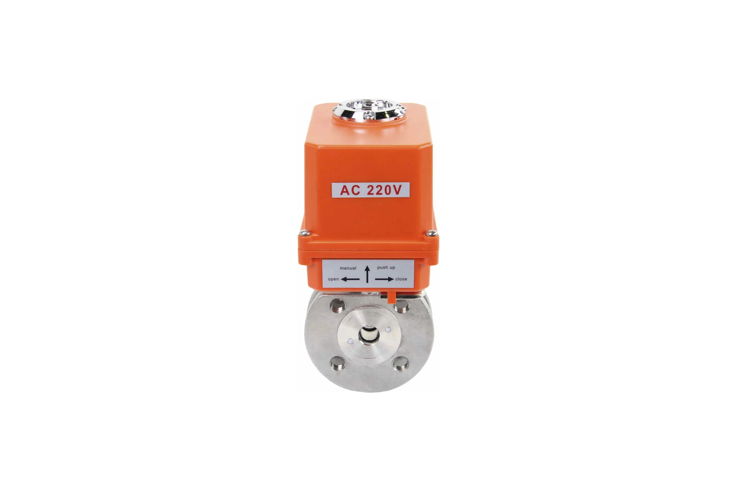 Шаровой кран DN.ru КШмФП.316.200 Ду15 Ру16 электропривод QT-003 MINI 220В D160-01672