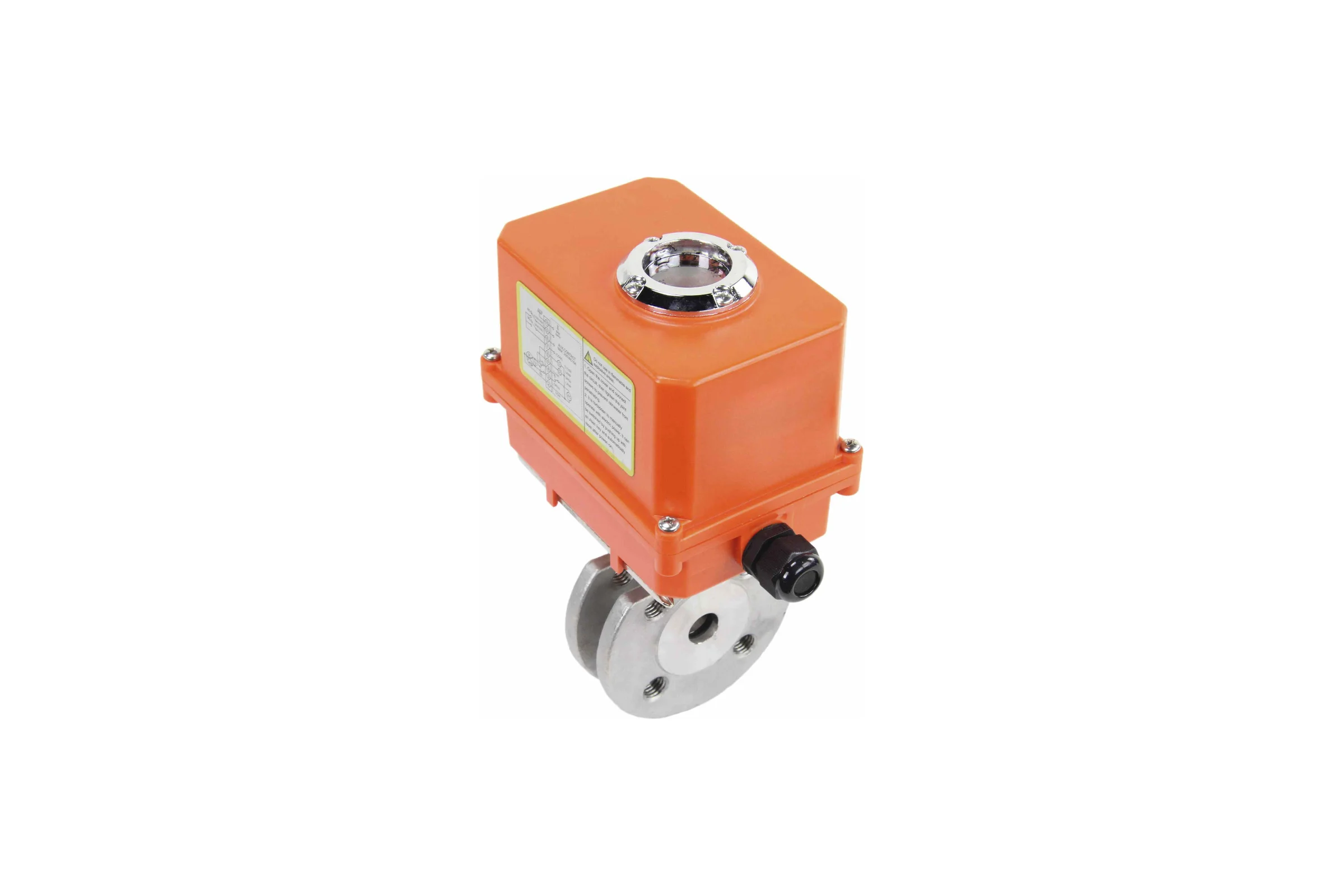 Шаровой кран DN.ru КШмФП.316.200 Ду15 Ру16 электропривод QT-003 MINI 220В D160-01672