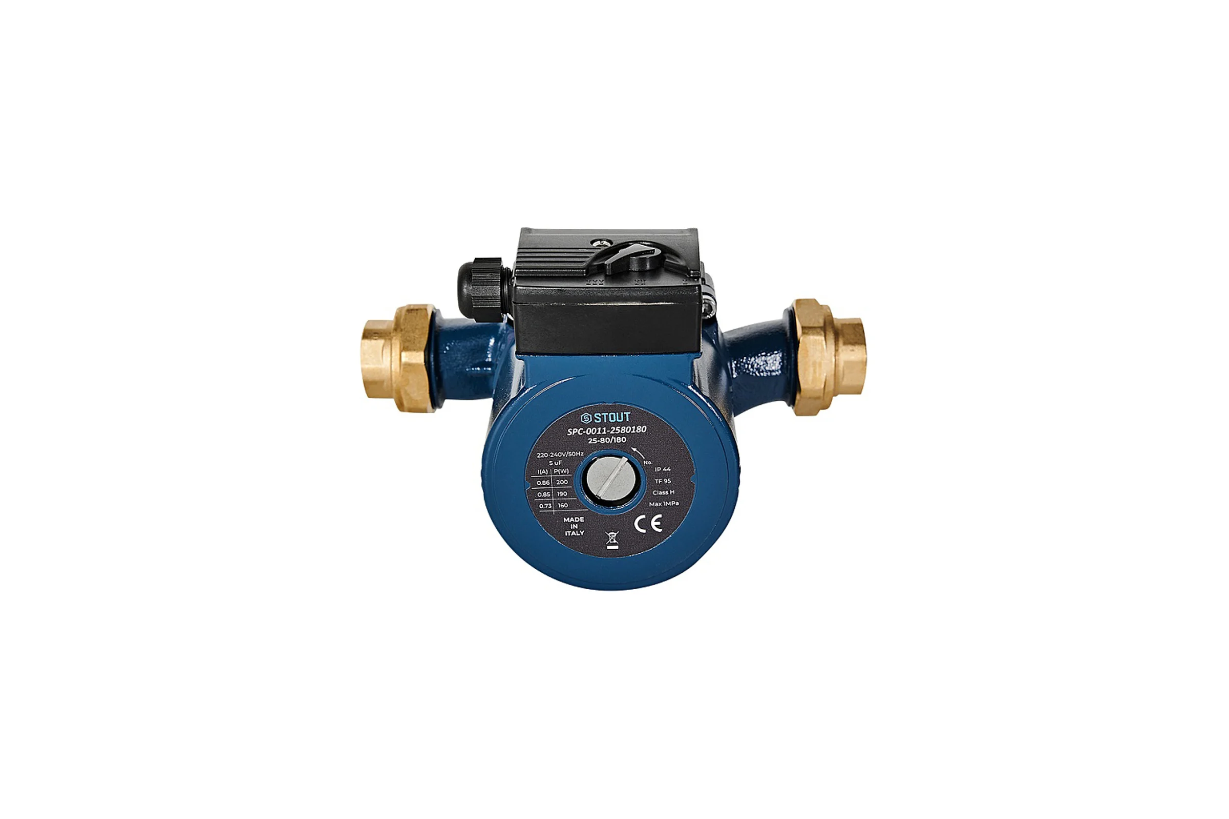 Циркуляционный насос STOUT SPC-0011-2580180 25-80/180 220/240V 50Hz с латун RG0093JHDQR4FL