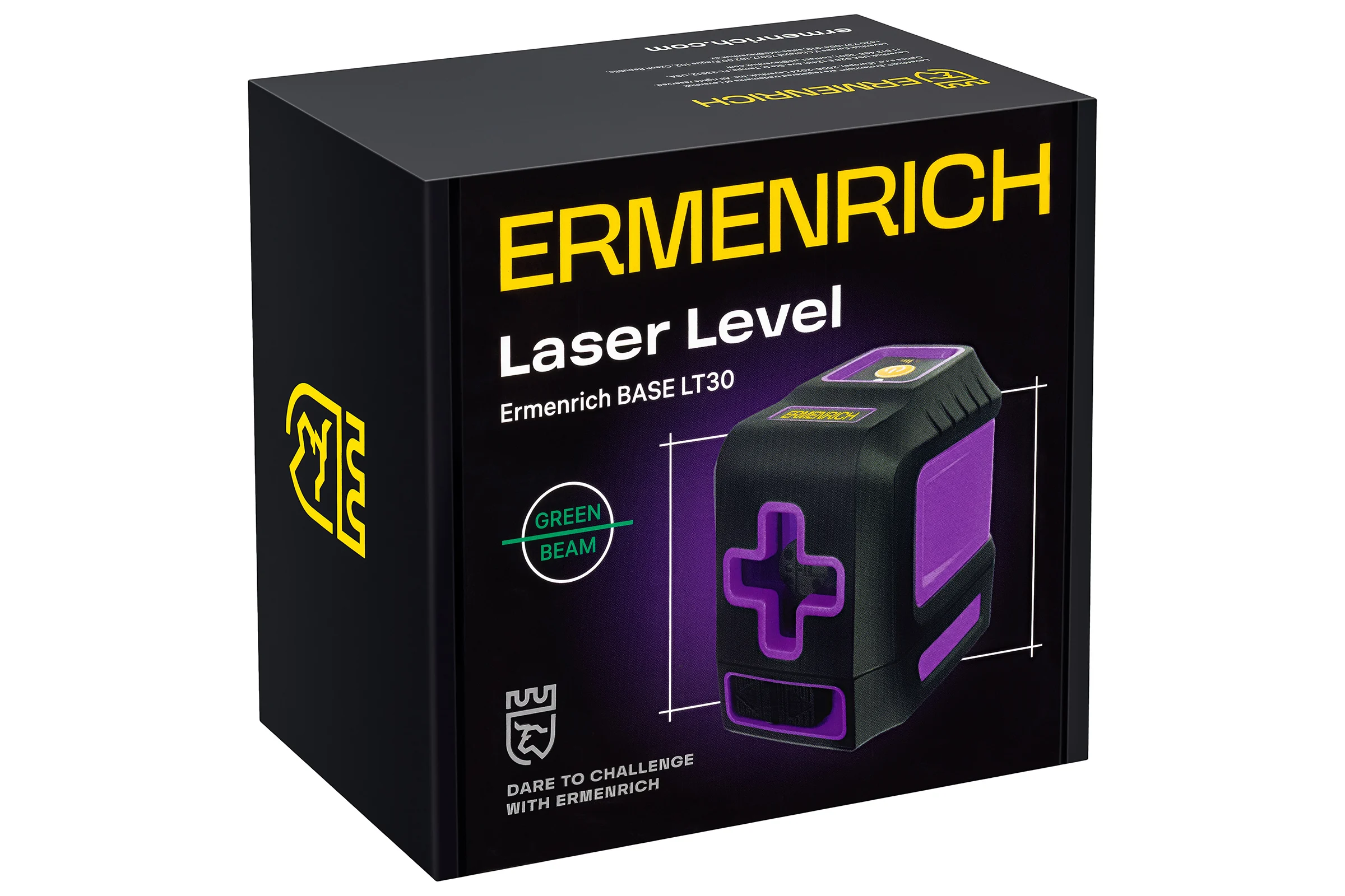 Лазерный уровень Ermenrich BASE LT30, фиолетовый 84690