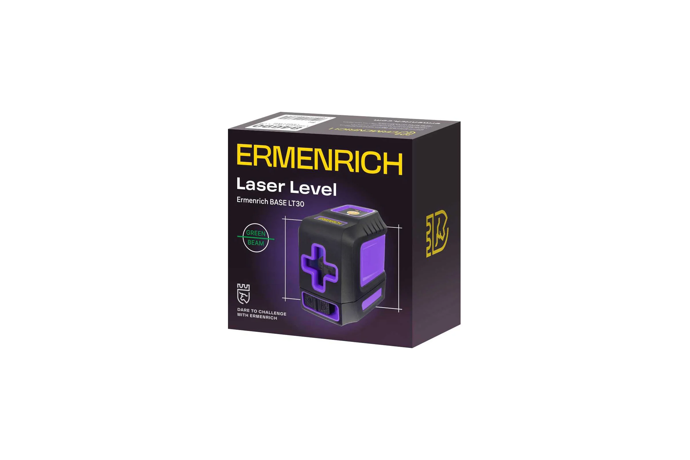 Лазерный уровень Ermenrich BASE LT30, фиолетовый 84690