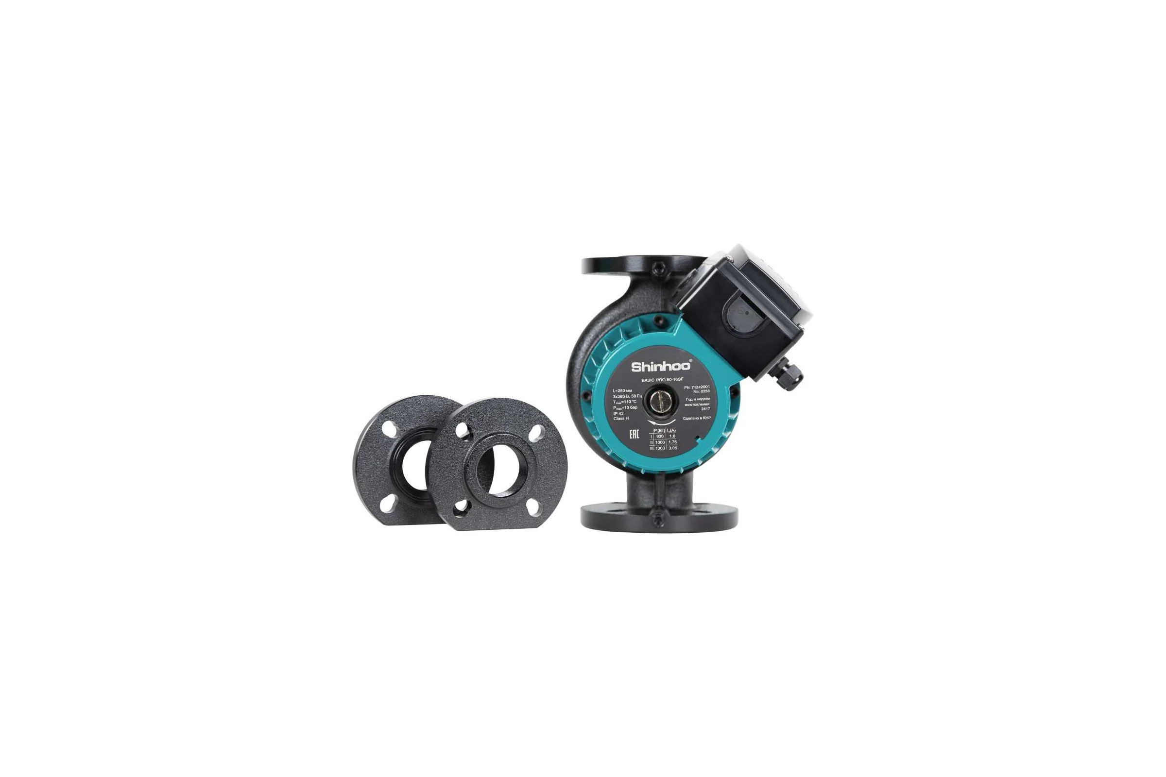 Насос циркуляционный SHINHOO BASIC PRO 50-16SF 380V /36/ 71242001