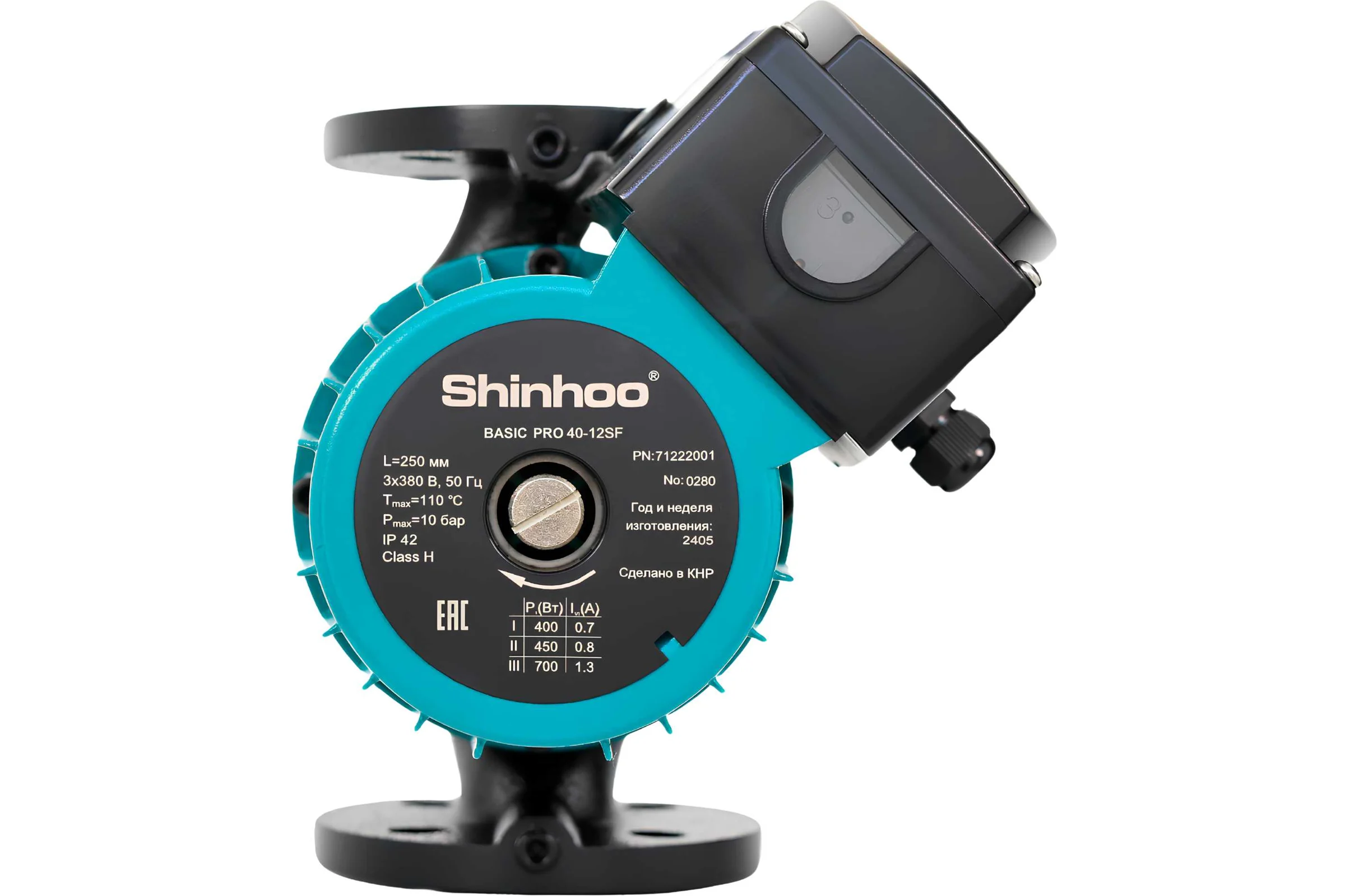 Насос циркуляционный SHINHOO BASIC PRO 50-16F 230V /36/ 71241008