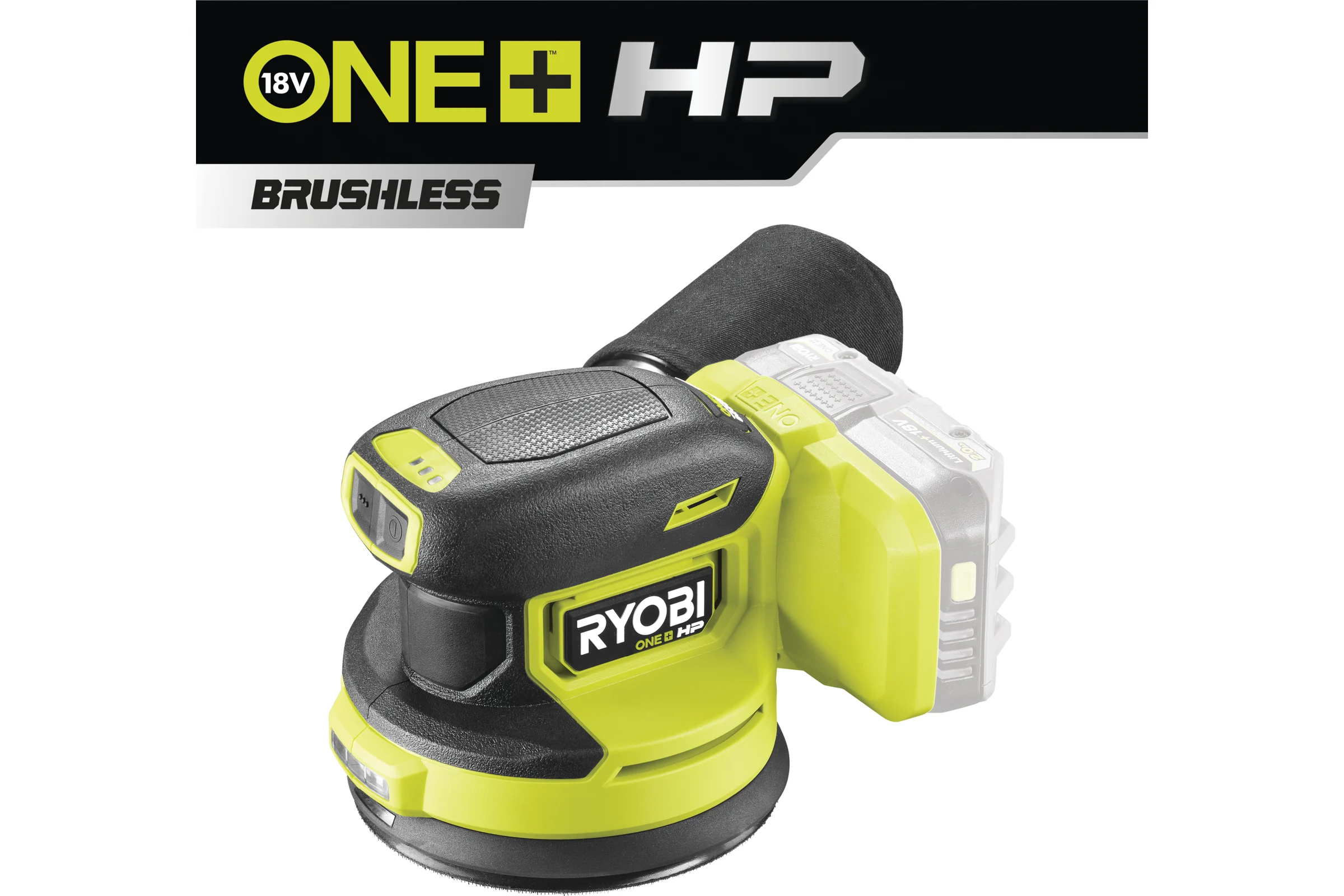18В Эксцентриковая машина RROS18C-0 Ryobi 5133006186