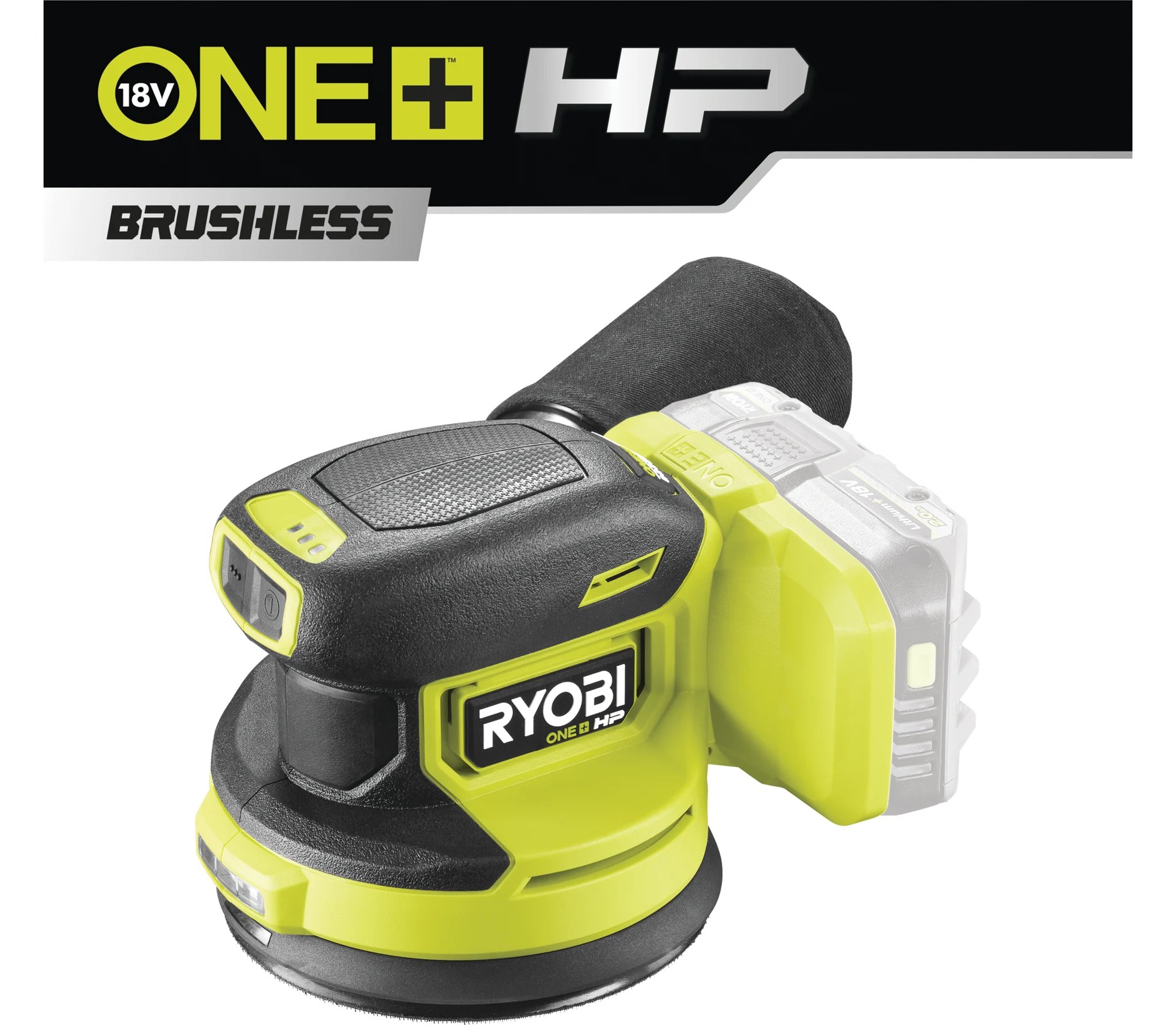 18В Эксцентриковая машина RROS18C-0 Ryobi 5133006186