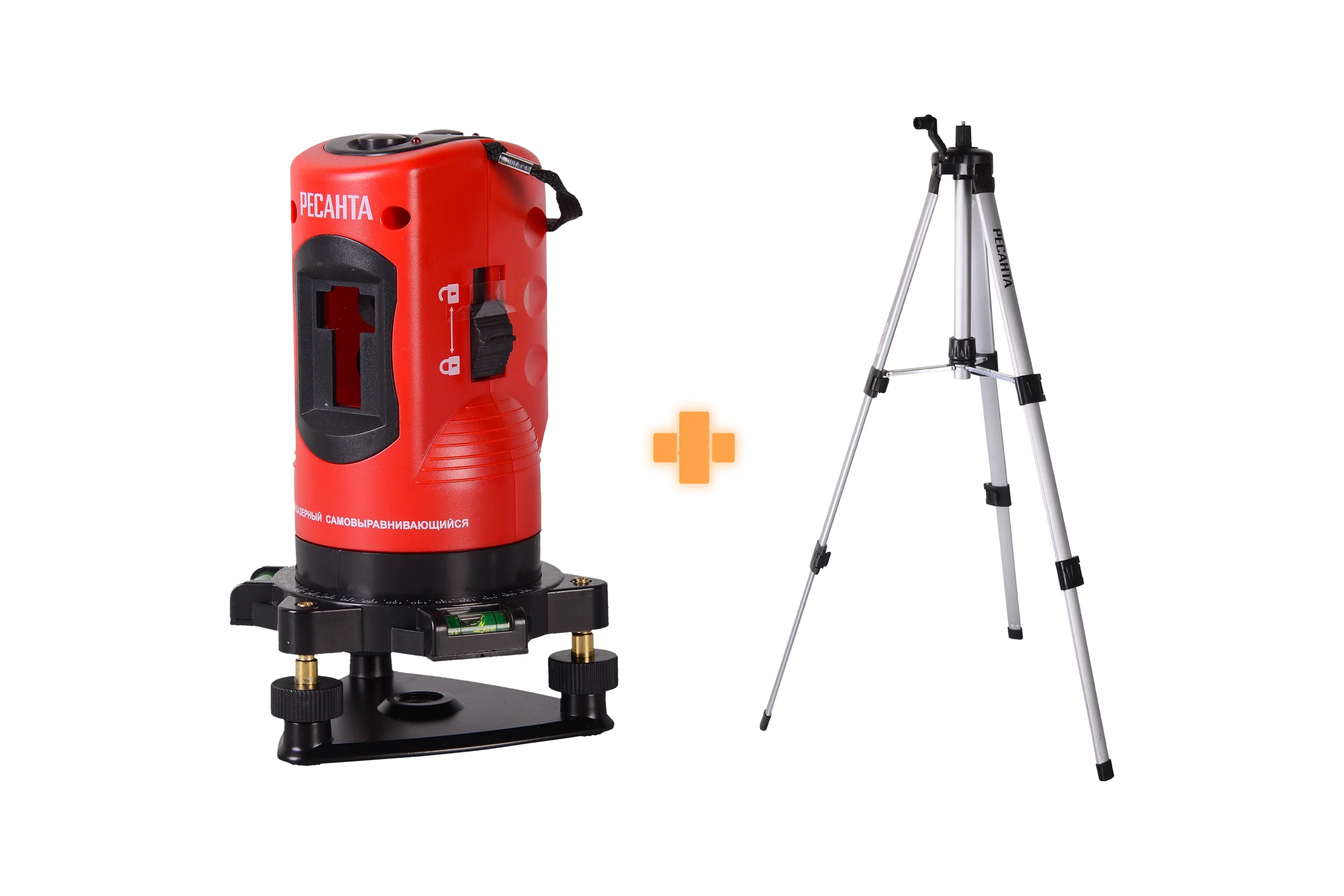 Набор Ресанта: лазерный построитель ПЛ-2 + штатив ШУ-1 902/19