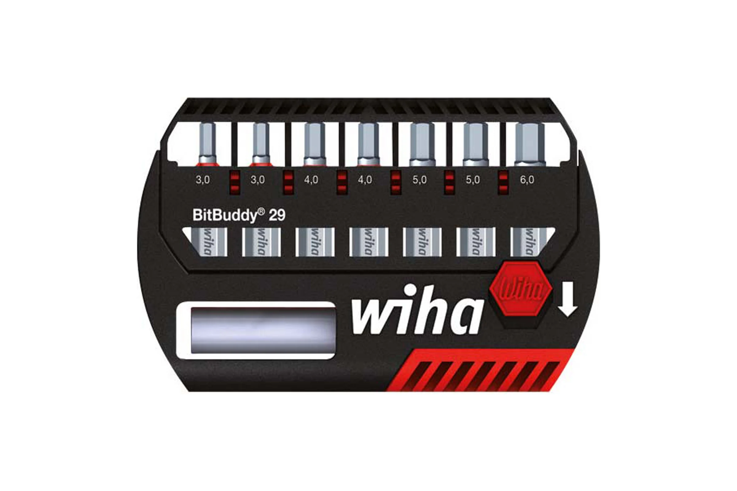 Набор Бит Wiha BitBuddy 29, биты HEX, 8 предметов 36919