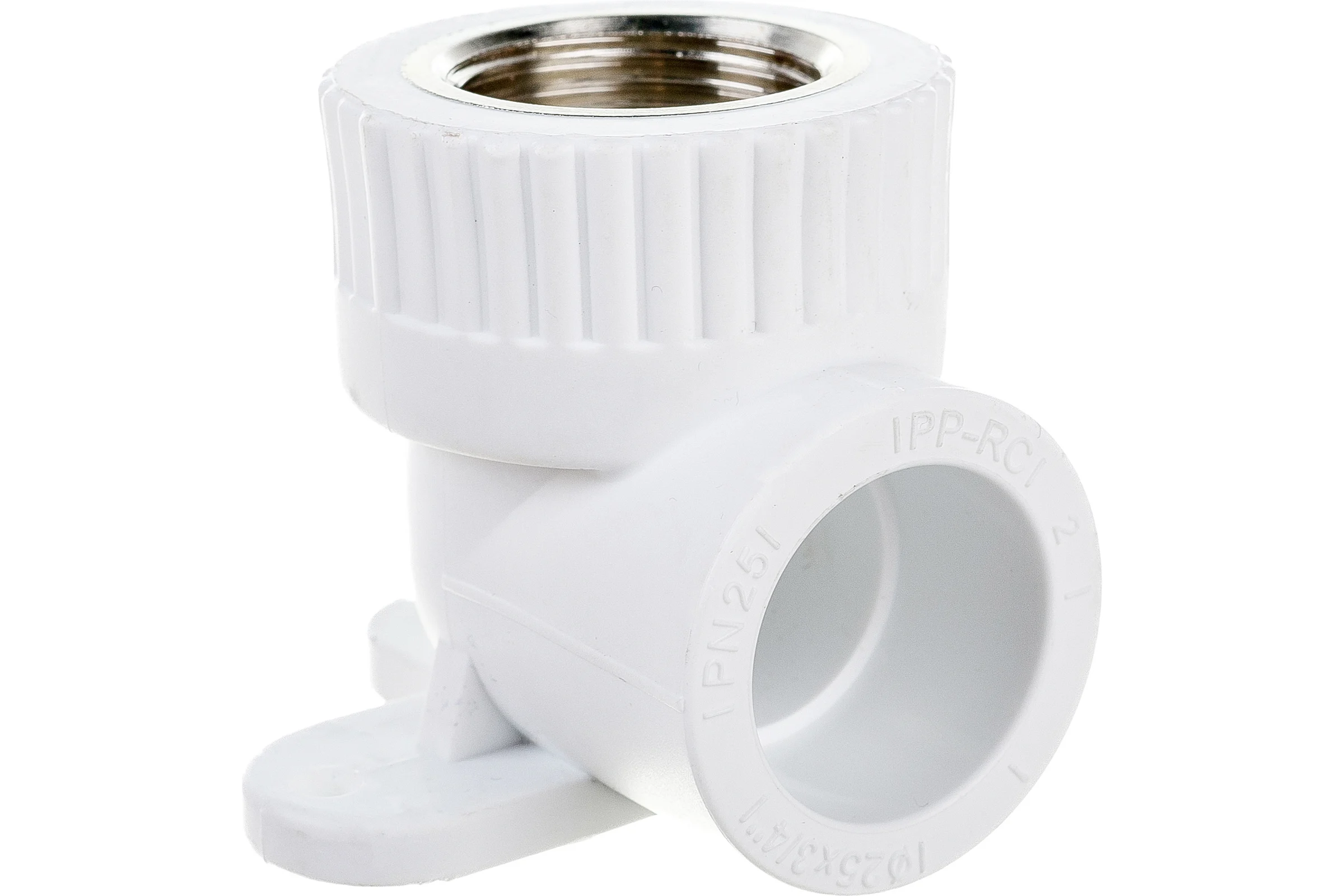 Комбинированный отвод PP-R SLT AQUA с креплением, ВР 25х3/4 SLTFY8252
