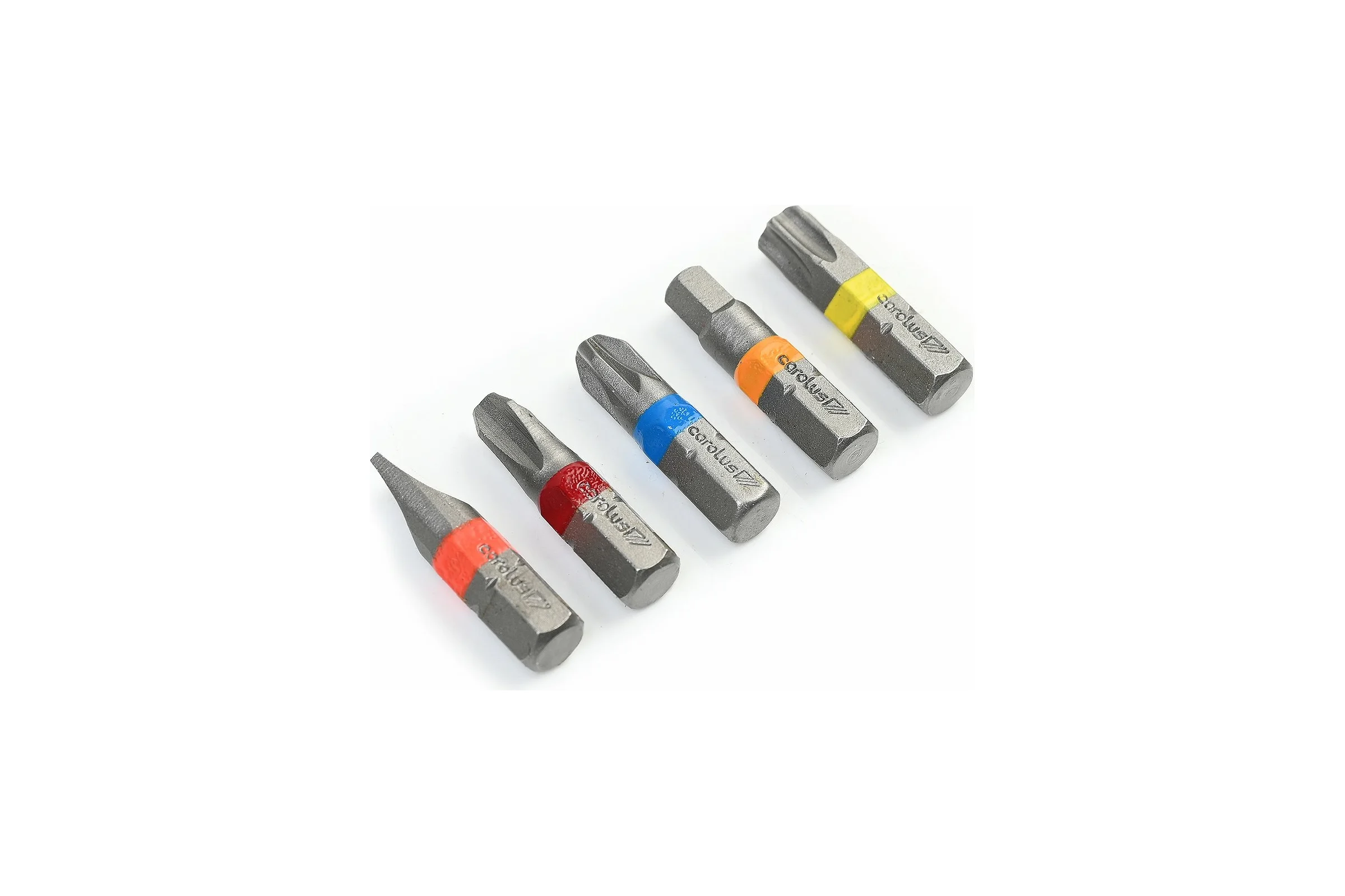 Набор бит BICOLOR (31 предмет; 1/4") Carolus 3000.02 2251175