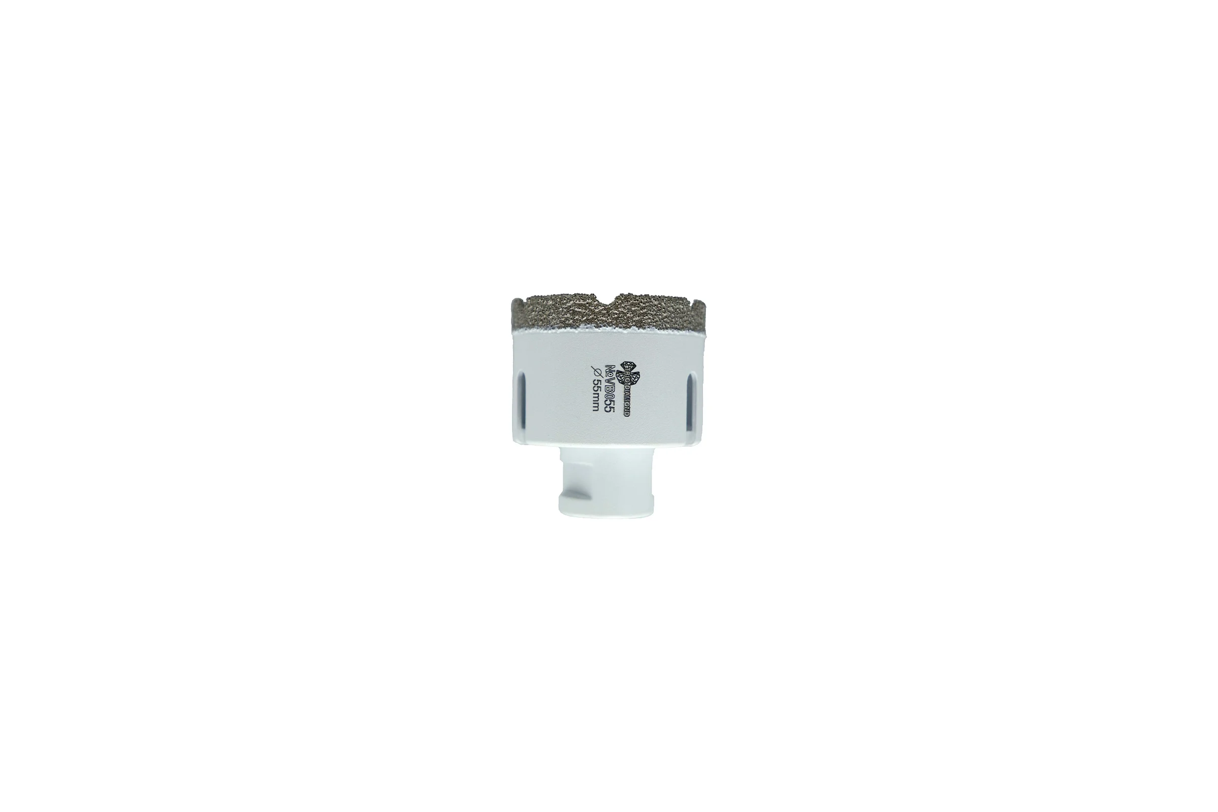 Коронка алмазная по керамограниту TRIO-DIAMOND 55 мм, m14, Vacuum Brazed, VB055