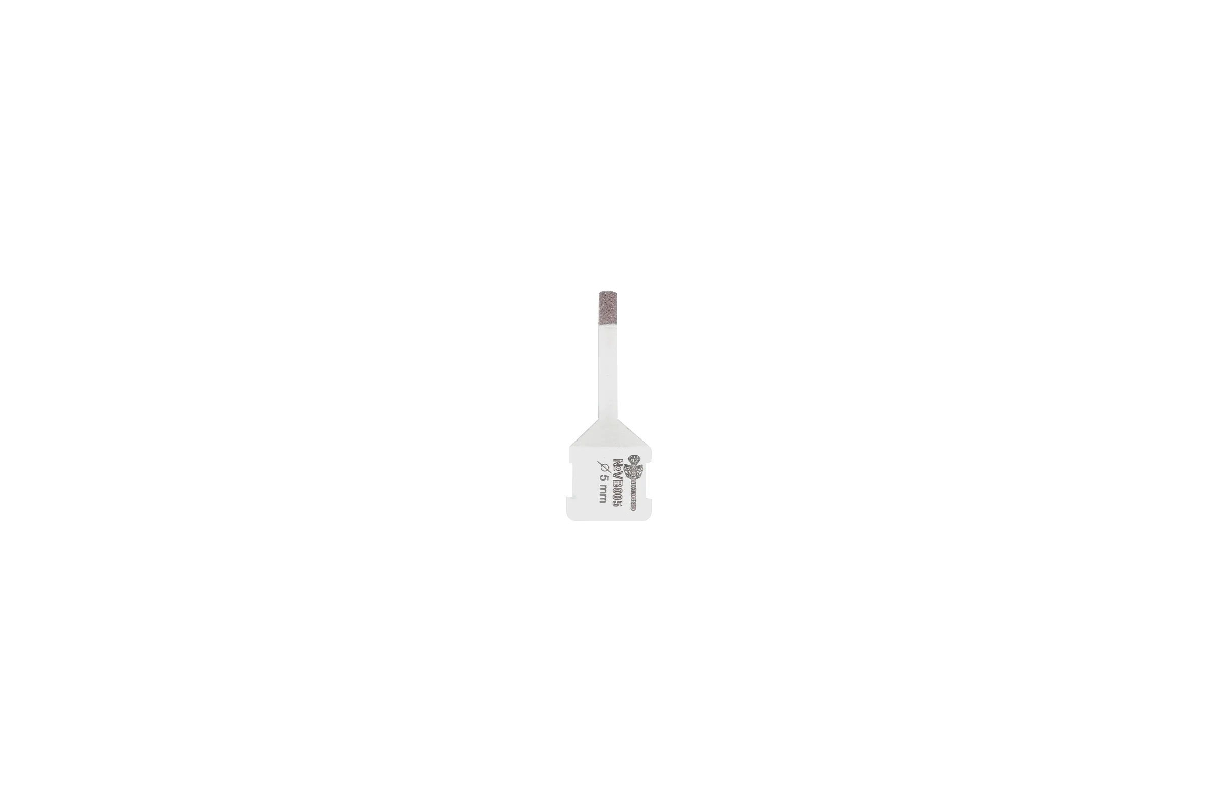 Коронка алмазная по керамограниту TRIO-DIAMOND 5 мм, m14, Vacuum Brazed, VB005