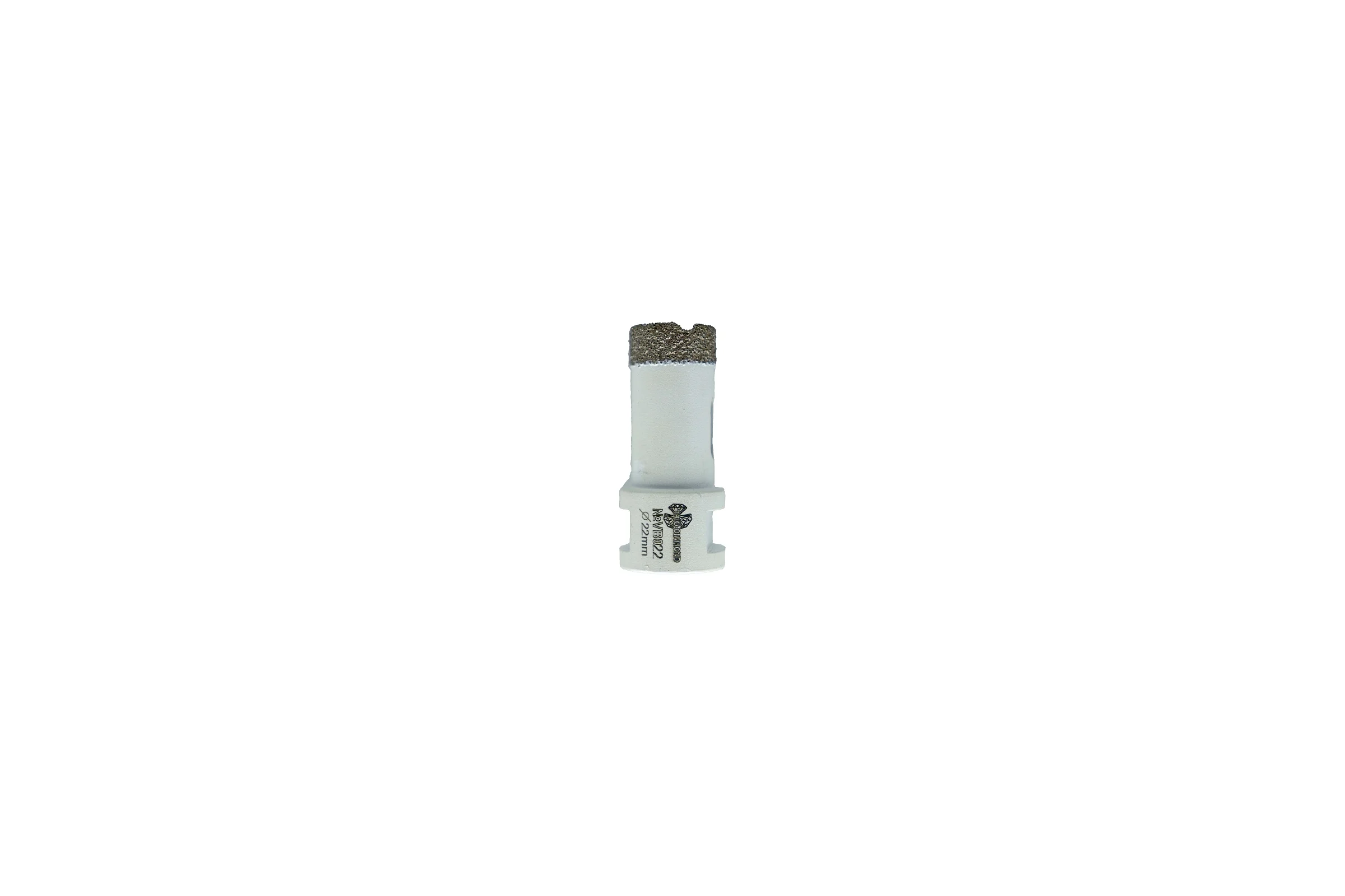 Коронка алмазная по керамограниту TRIO-DIAMOND 22 мм, m14, Vacuum Brazed, VB022