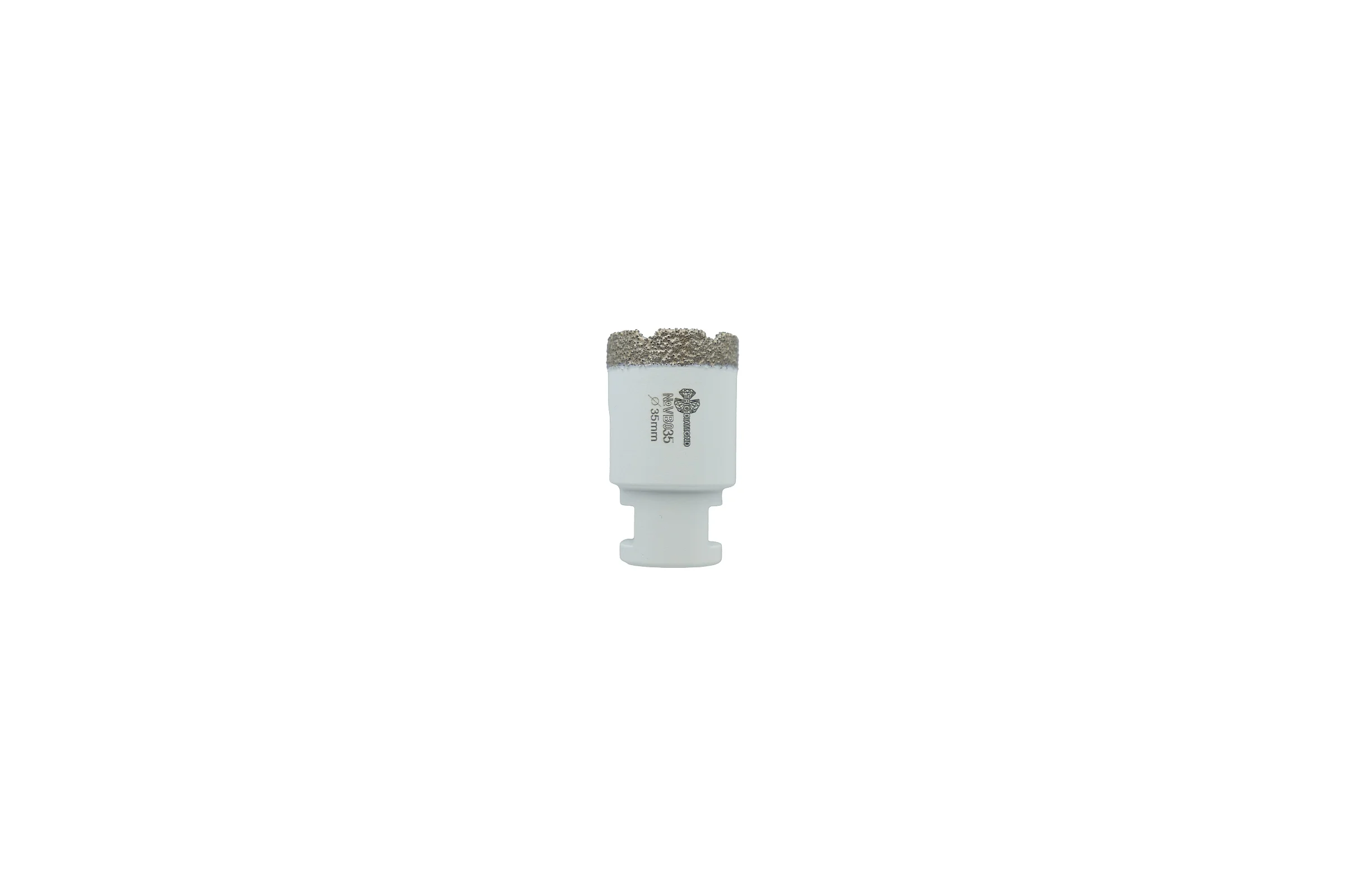 Коронка алмазная по керамограниту TRIO-DIAMOND 35 мм, m14, Vacuum Brazed, VB035