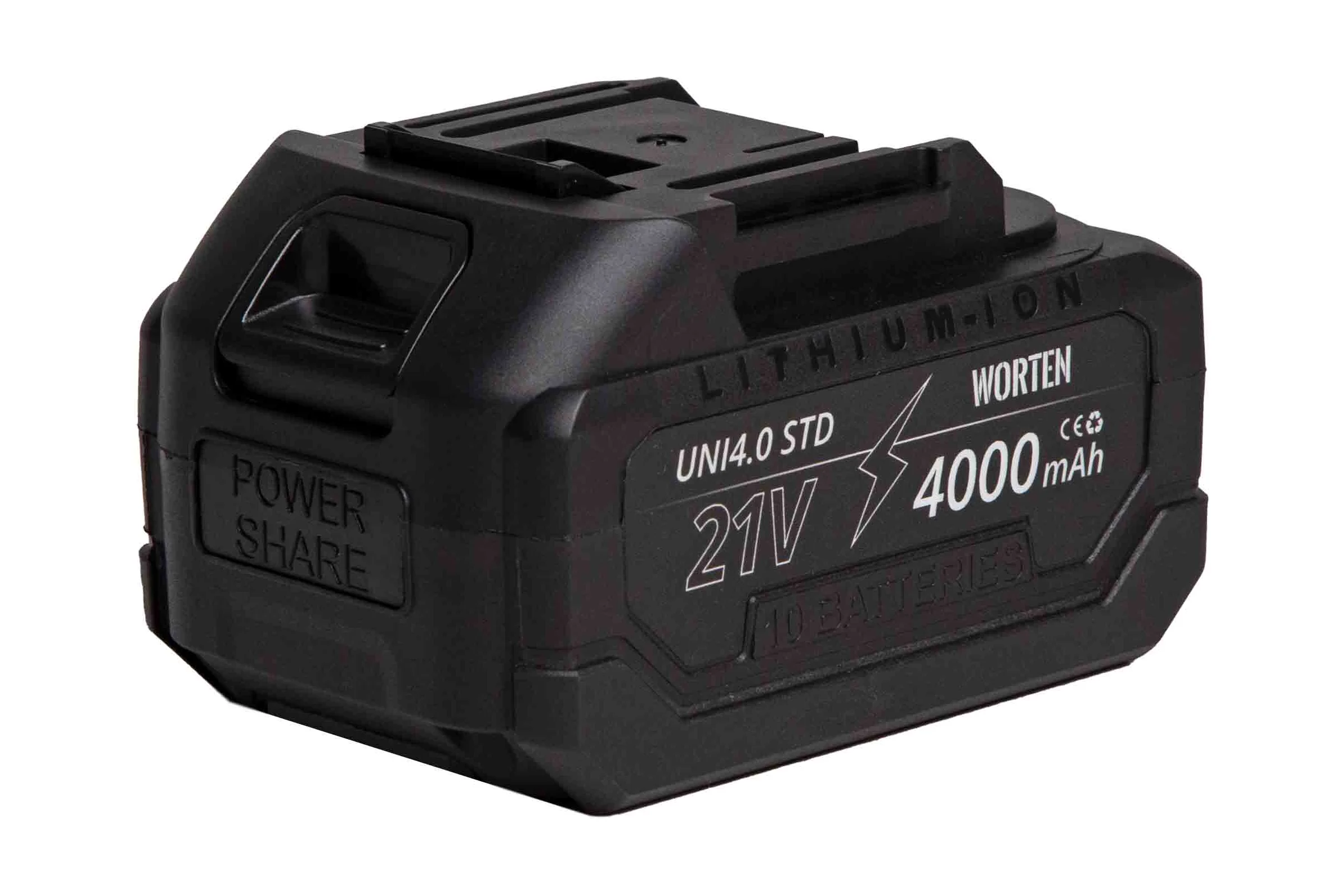 Аккумулятор WORTEN UNI4.0 STD, 4.0Ач 21В КА-90000502