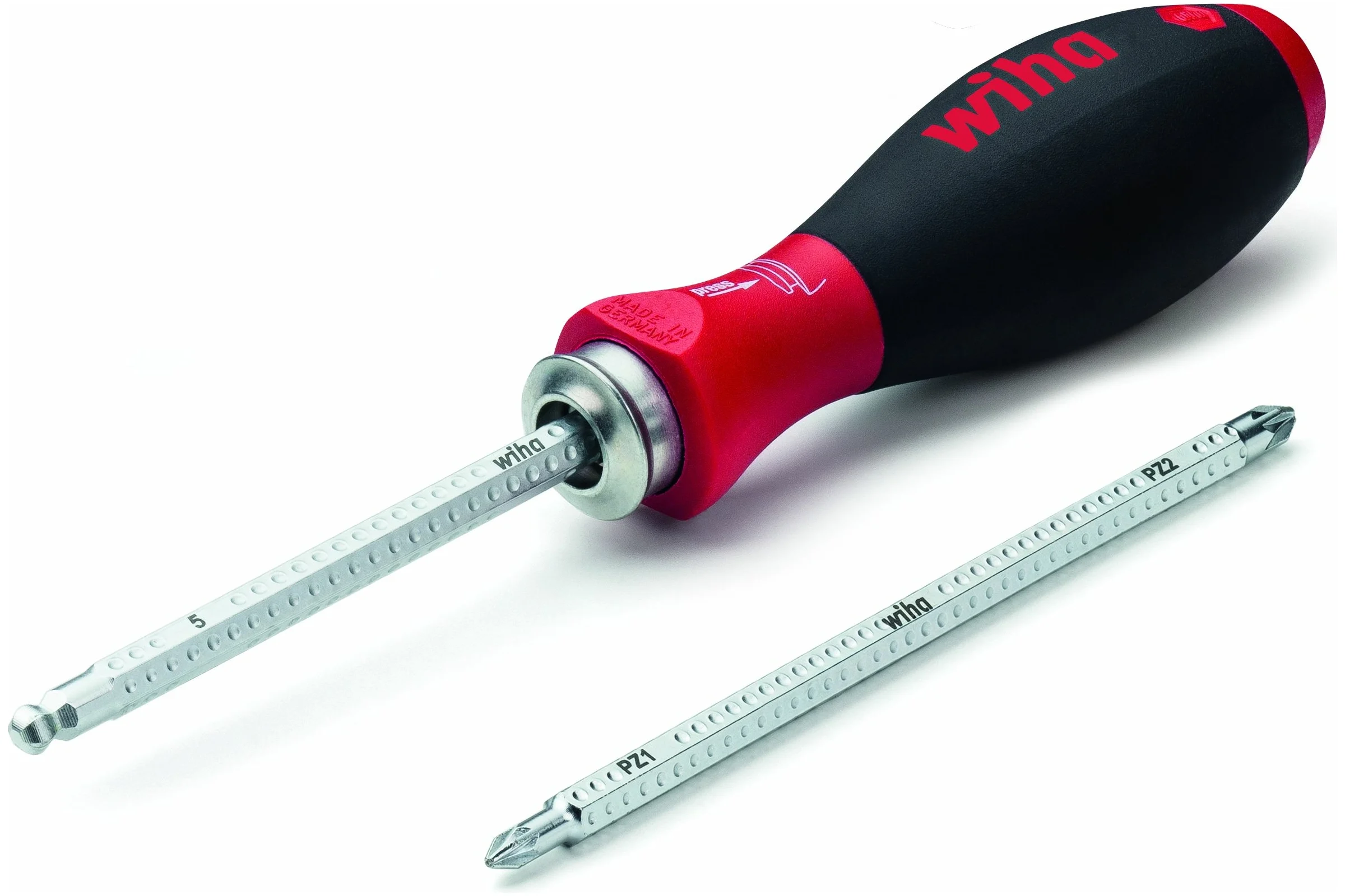 Рукоятка Wiha SoftFinish-telescopic SYSTEM 6 30372