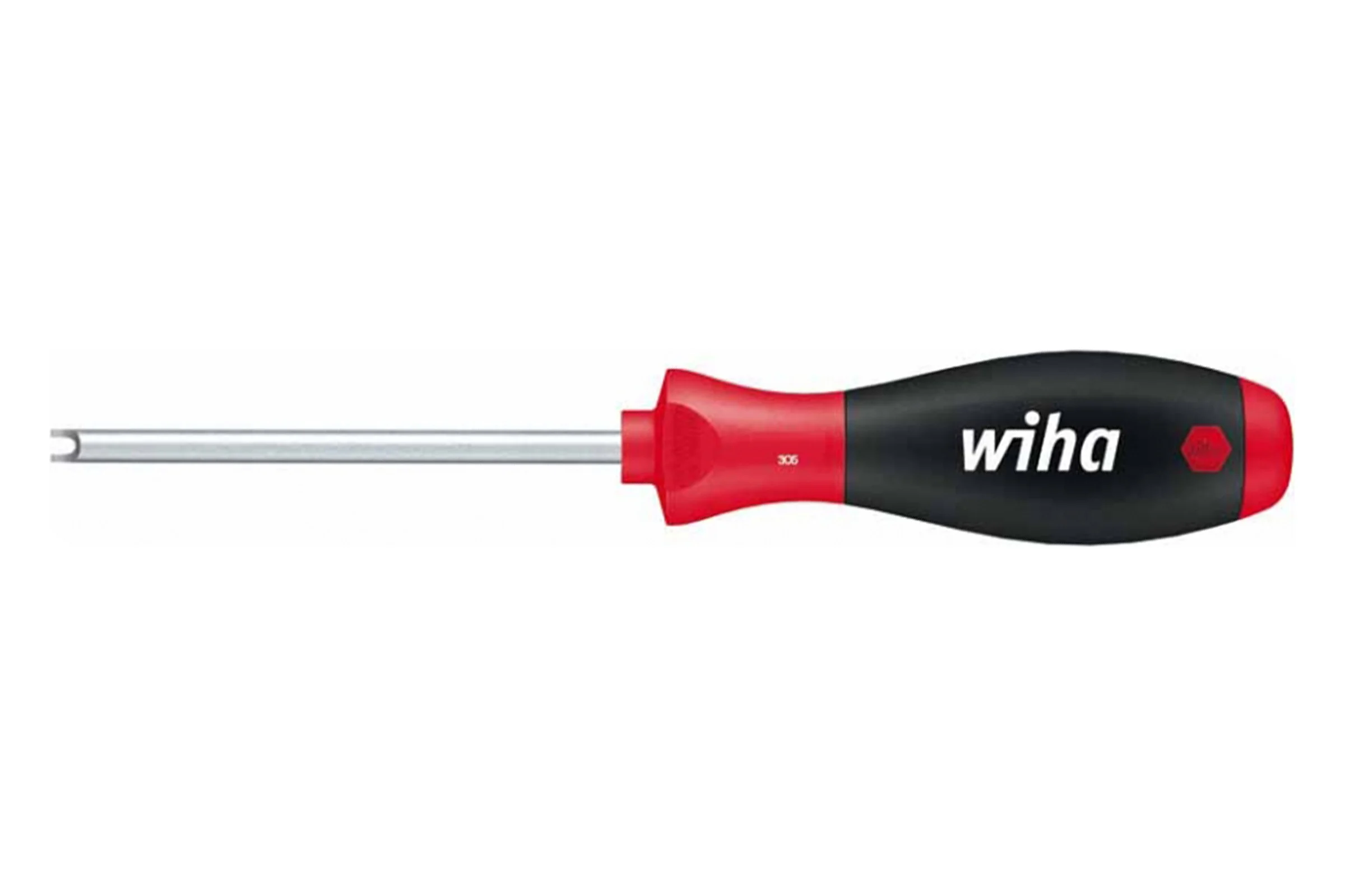 Отвертка для шлицевых гаек Wiha SoftFinish 305SF M6x125 мм 32356
