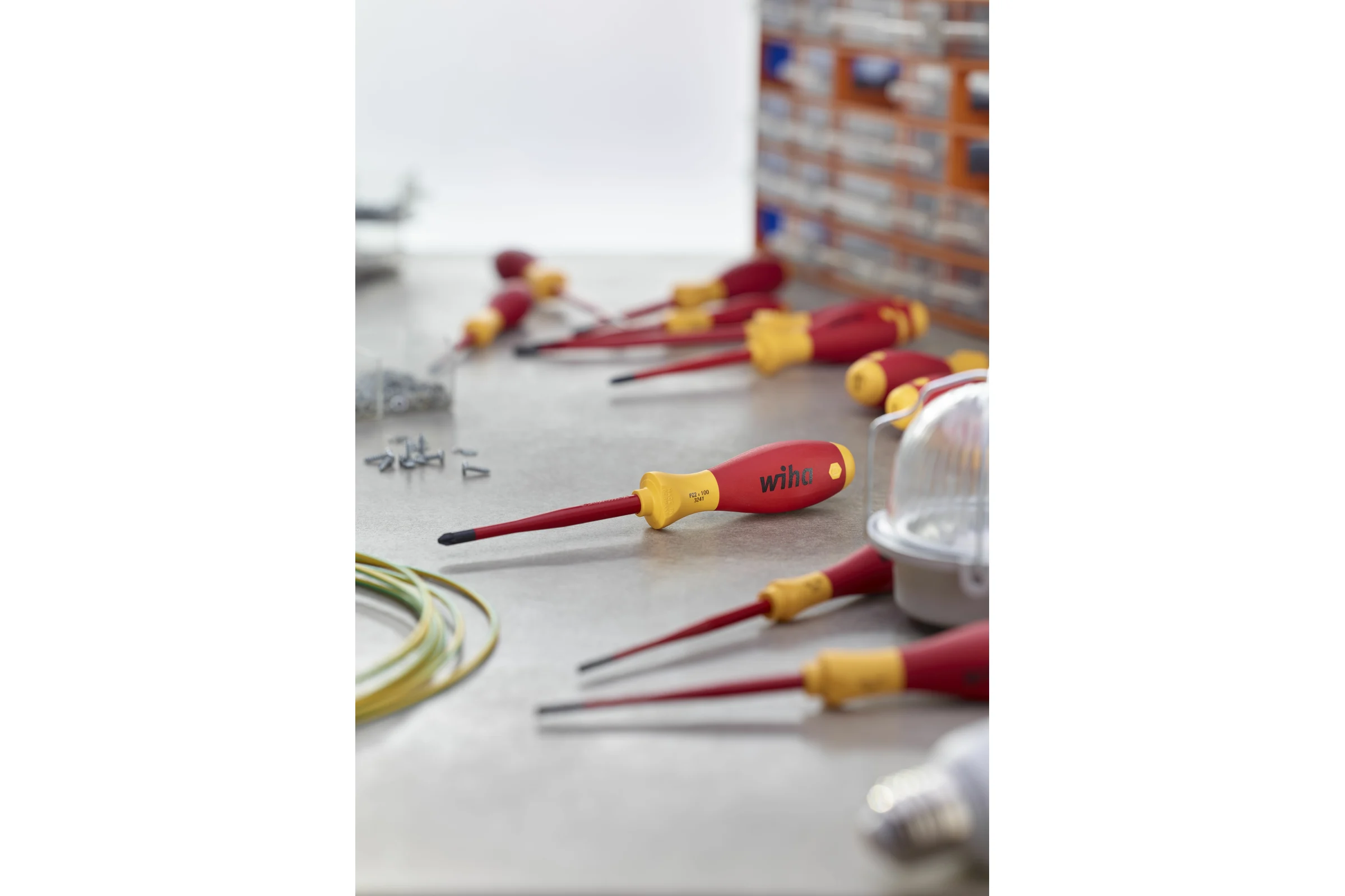 Набор отверток Wiha SoftFinish electric slimFix SL/PH 3201K6 6 шт 35389
