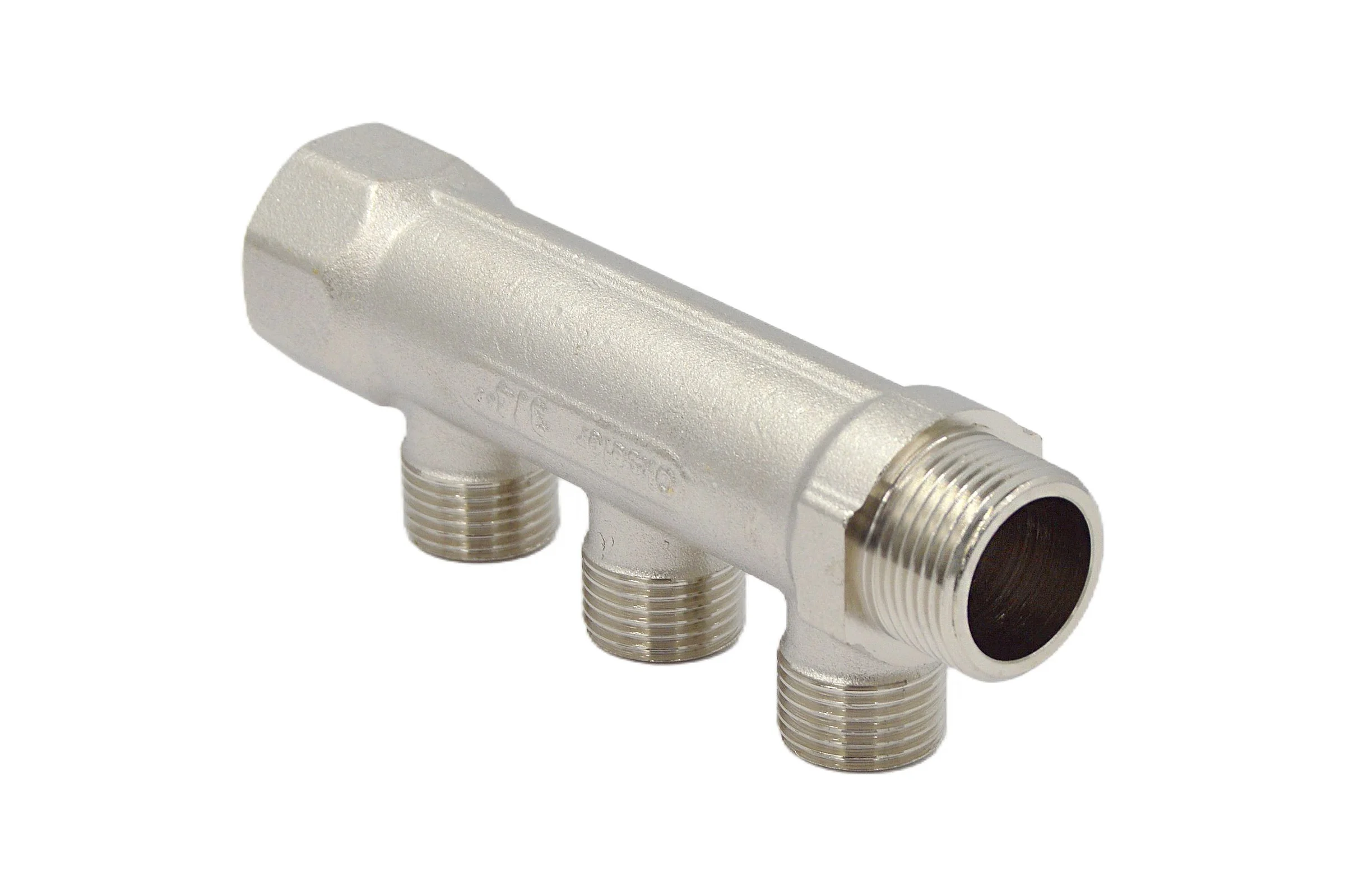 Коллекторы латунные Okseler 3/4x1/2НР 3 выхода oks00370