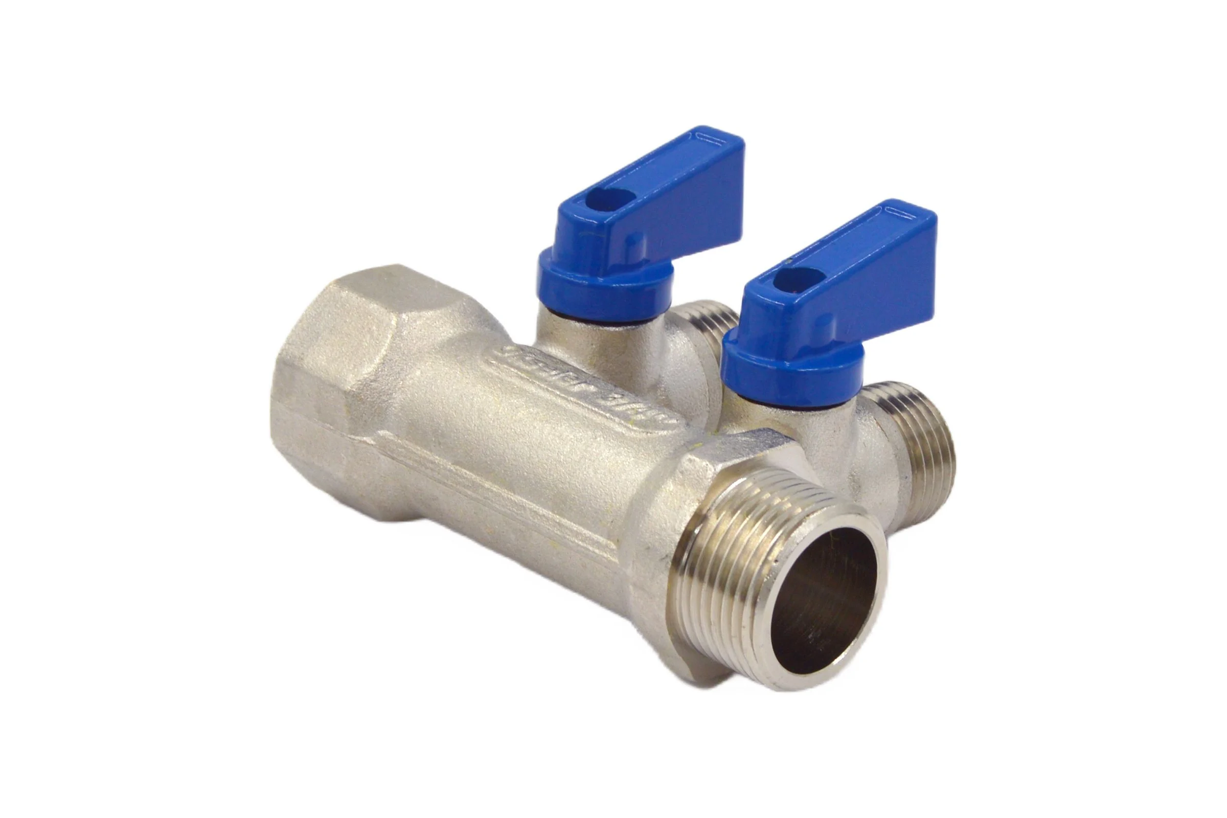 Коллекторы с шаровыми клапанами Okseler 3/4x1/2НР, 2 выхода oks00401