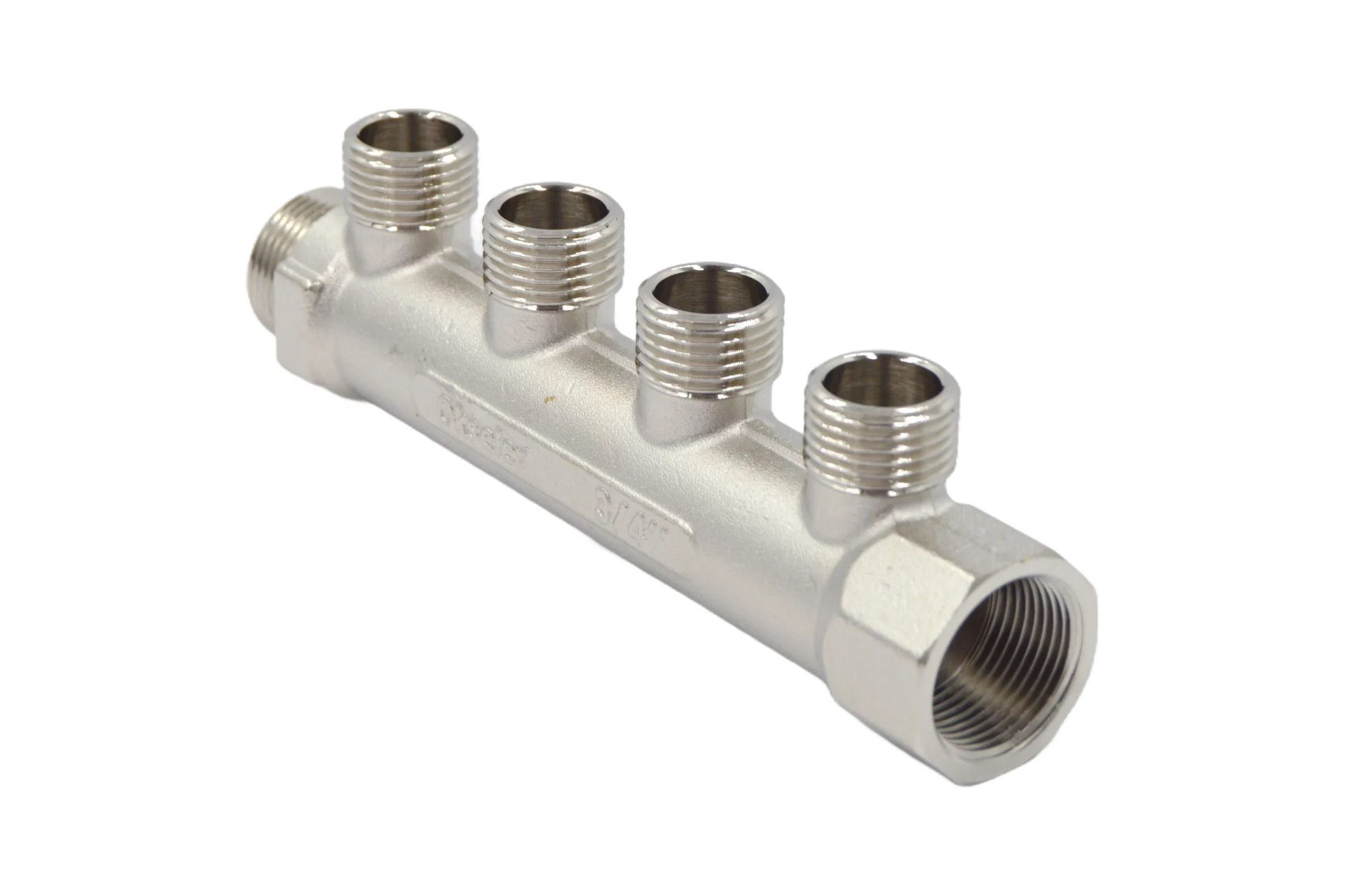 Коллекторы латунные Okseler 3/4x1/2НР 4 выхода oks00371