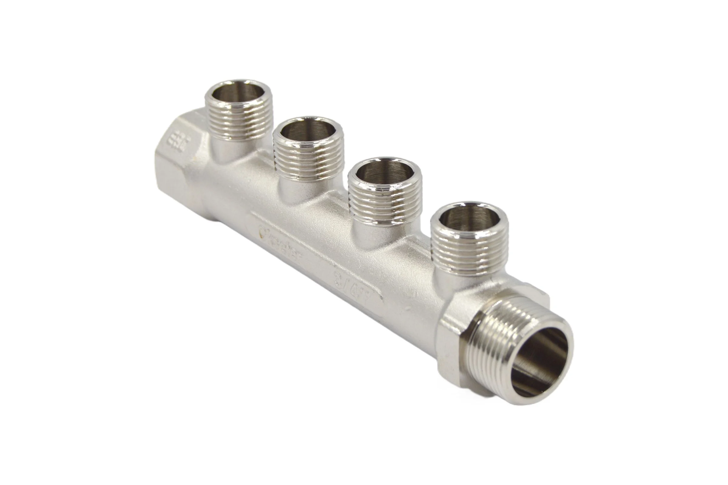 Коллекторы латунные Okseler 3/4x1/2НР 4 выхода oks00371