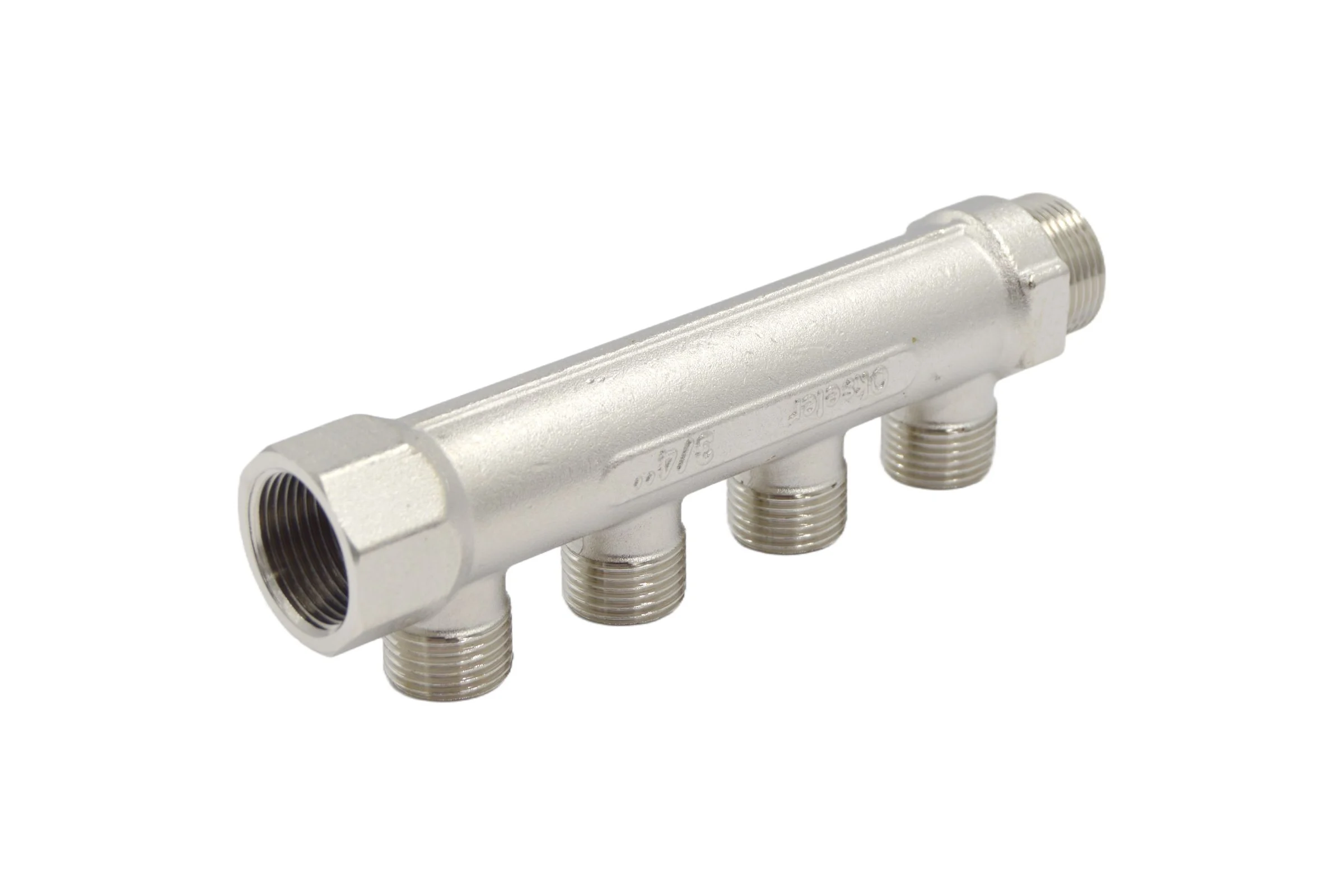 Коллекторы латунные Okseler 3/4x1/2НР 4 выхода oks00371